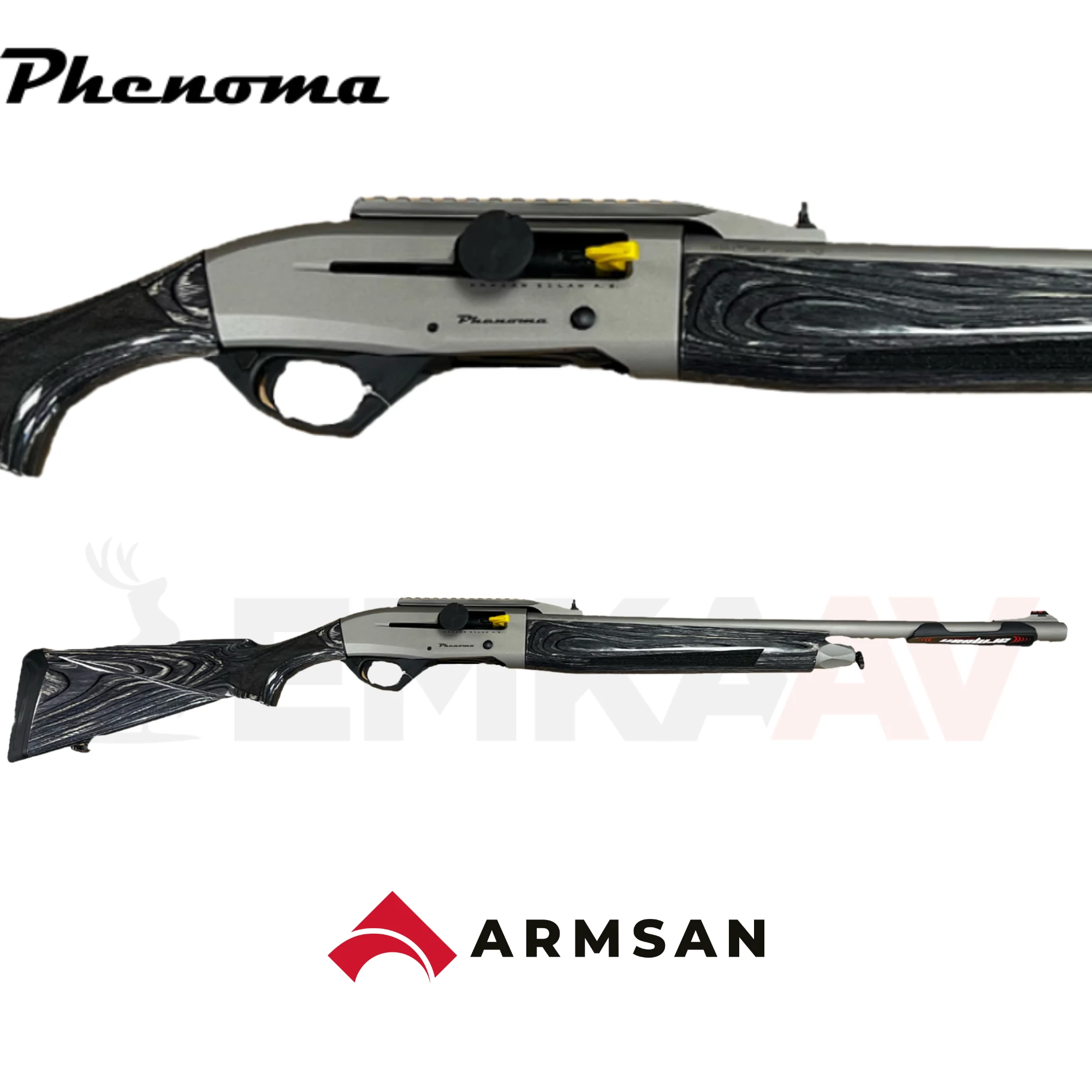 Armsan Phenoma Lamine Granite Cantilever Slug Yarı Otomatik Av Tüfeği