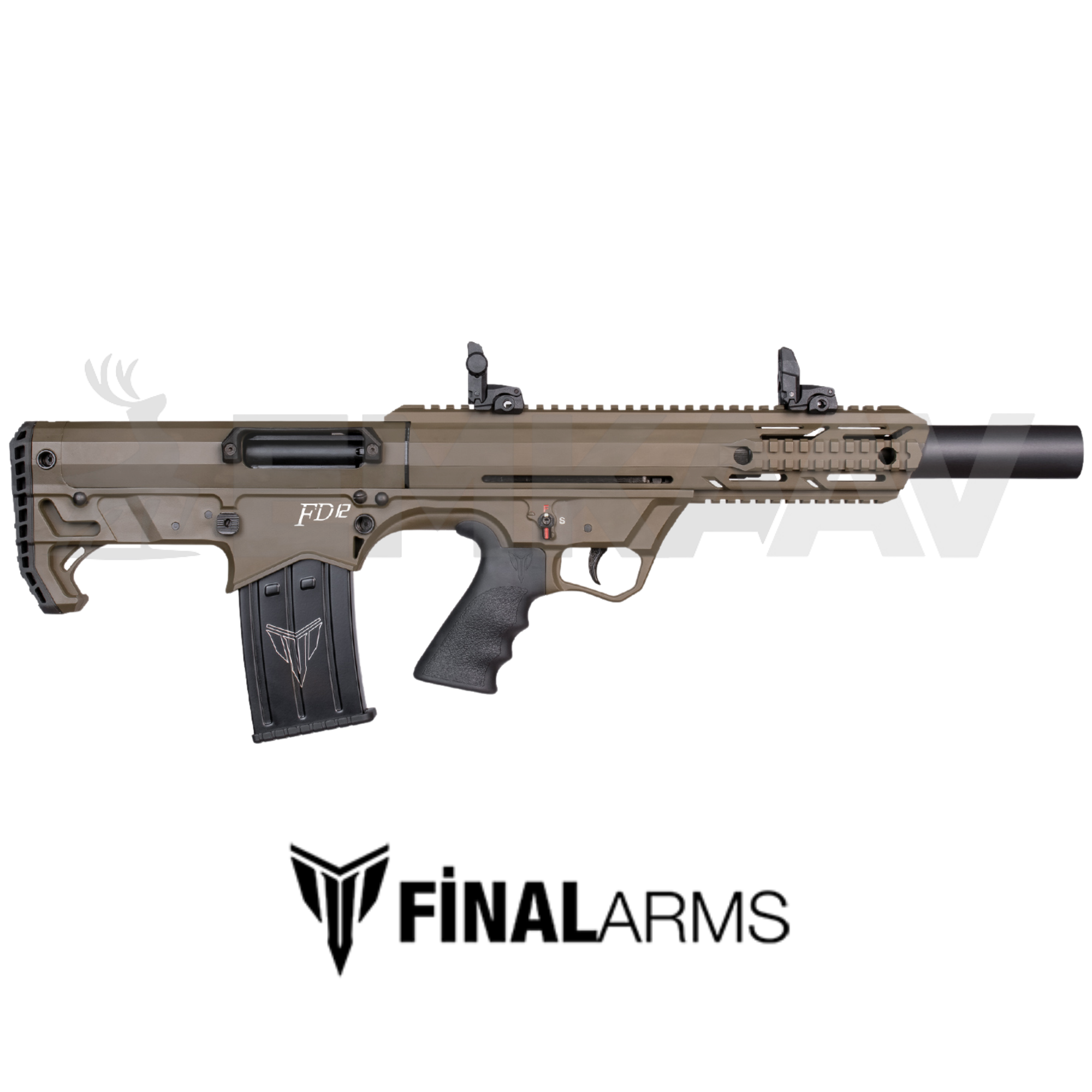 Kariyer FD12 FDE Bullpup Şarjörlü Otomatik Av Tüfeği
