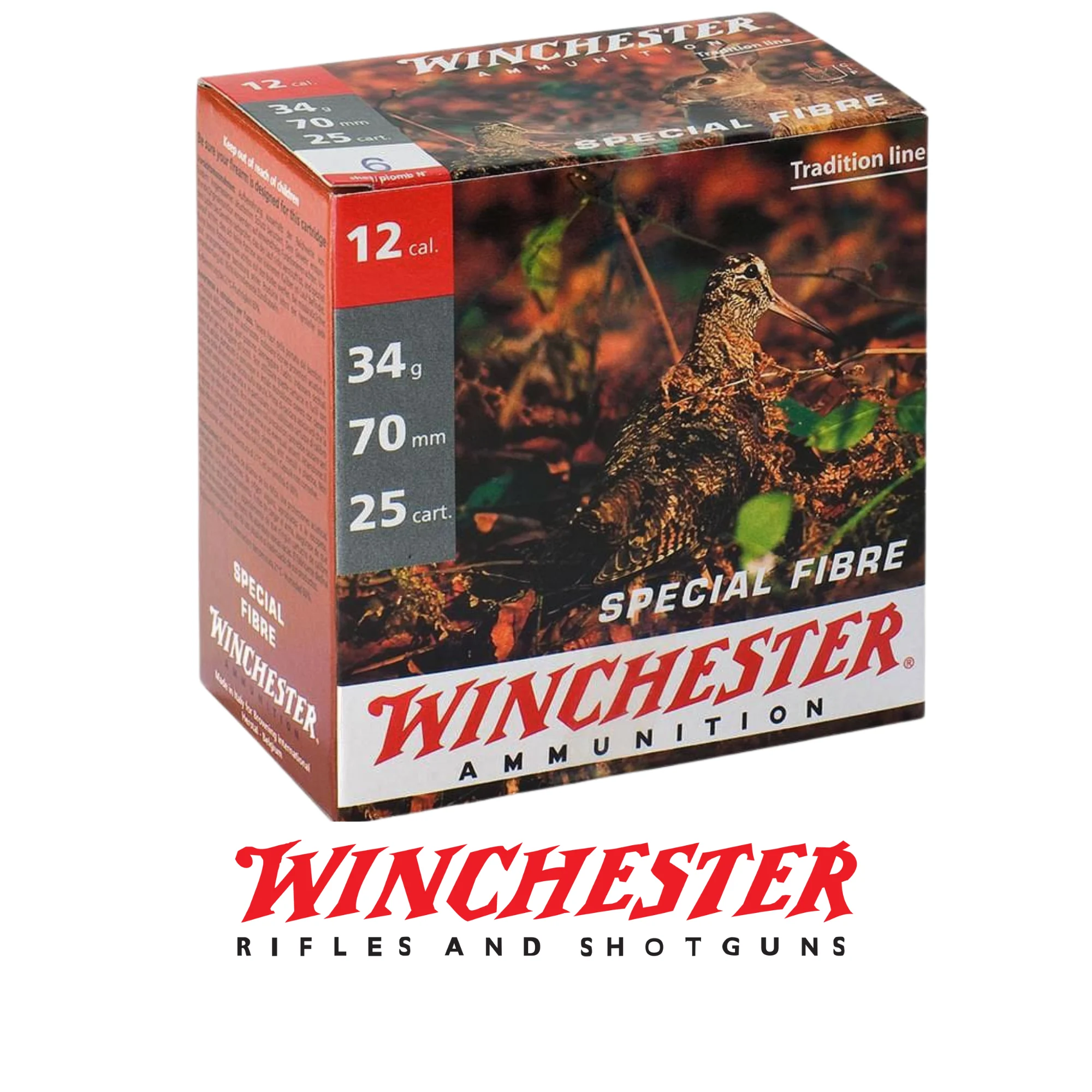 Winchester Italy Special Fibre Keçe Tapa 34 Gram 12 Kalibre Av Fişeği