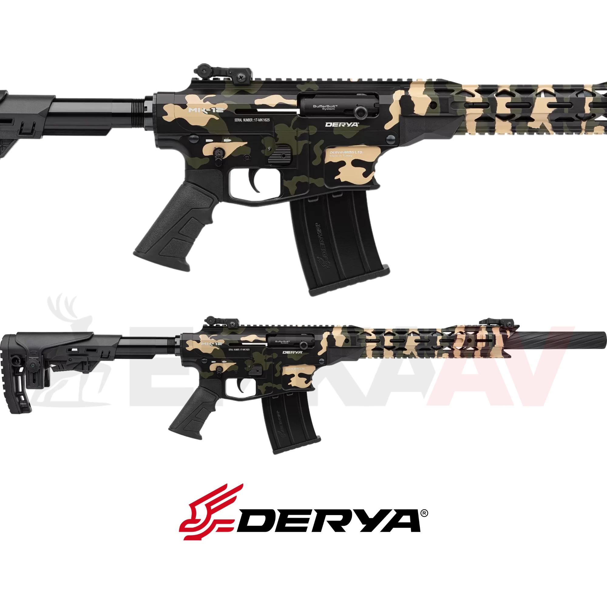 Derya MK-12 AS-150K Şarjörlü Av Tüfeği Fiyatları 2025 | Stoktan