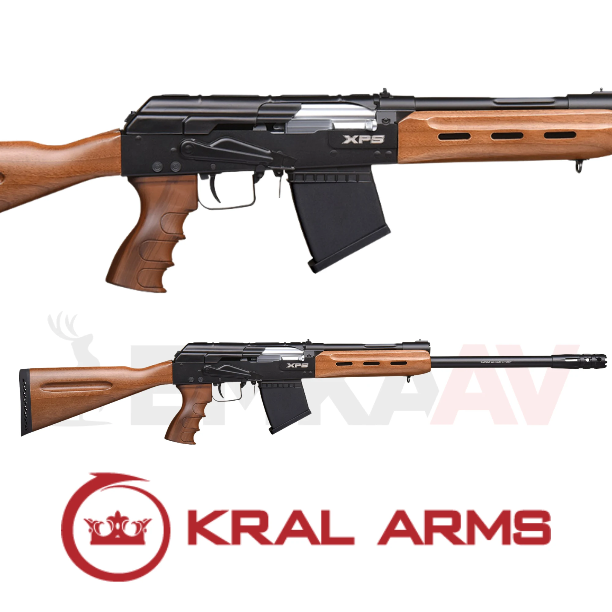 Kral Arms XPS Ağaç Şarjörlü Av Tüfeği