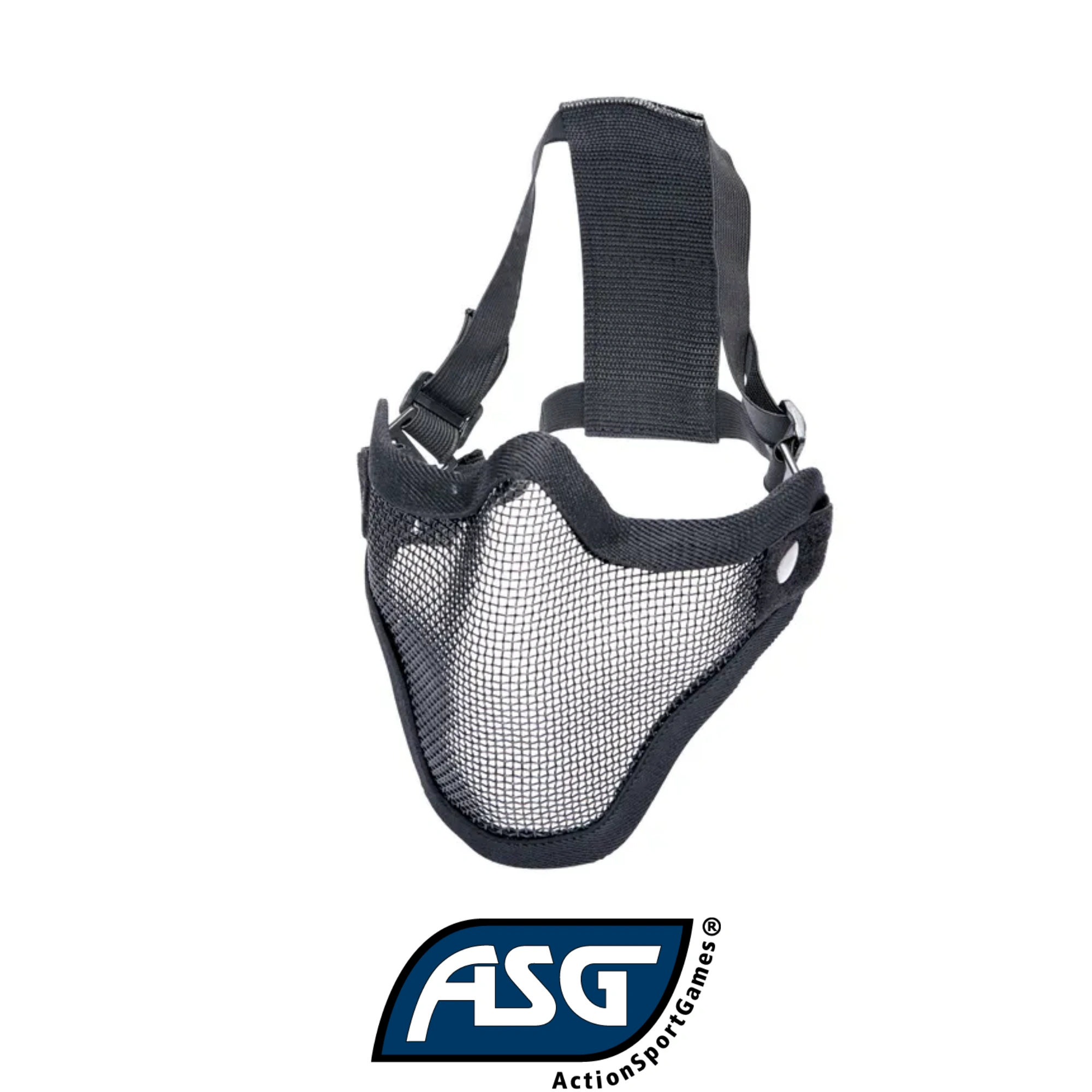 ASG Airsoft Koruyucu Ağız Maskesi (Siyah)