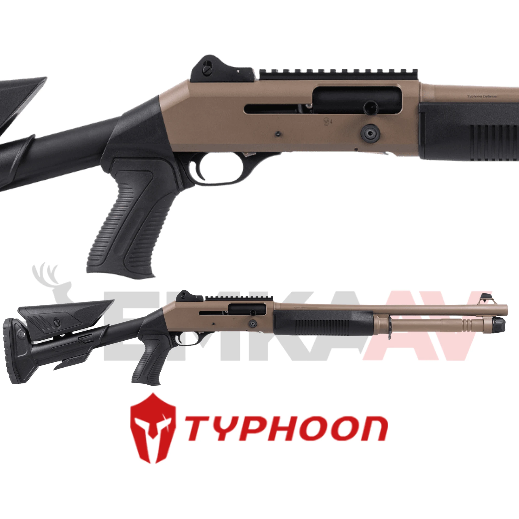 Typhoon T4 Toprak Yarı Otomatik Av Tüfeği