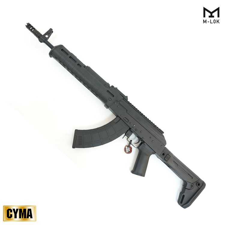 Cyma Custom AK KT AEG Airsoft Tüfek (Siyah)