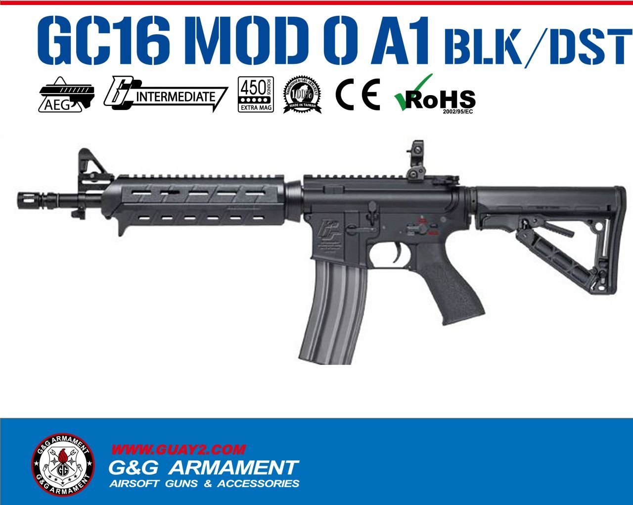 GC16 MOD0 A1 BLACK AEG