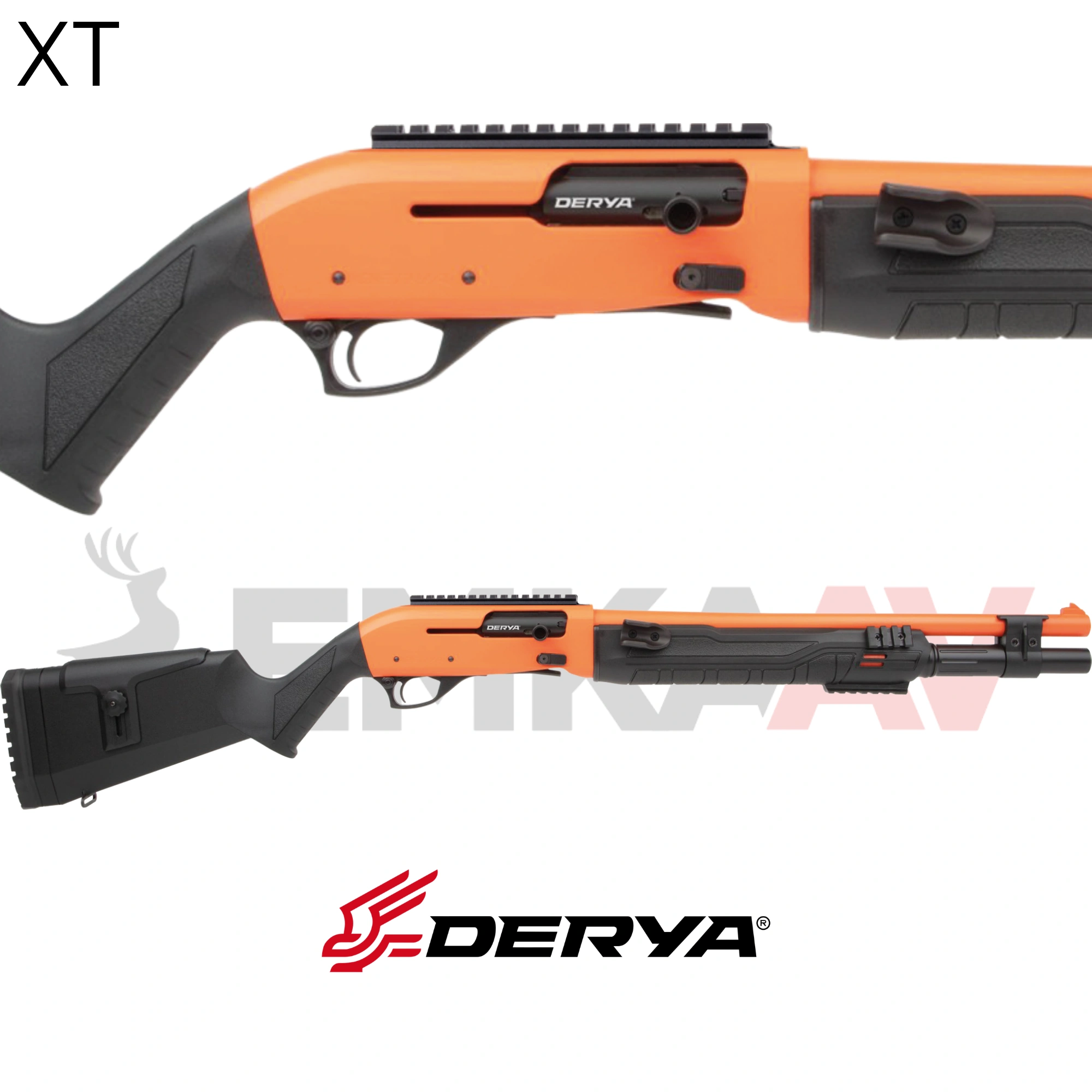 Derya XT-405 Turuncu Yarı Otomatik Av Tüfeği