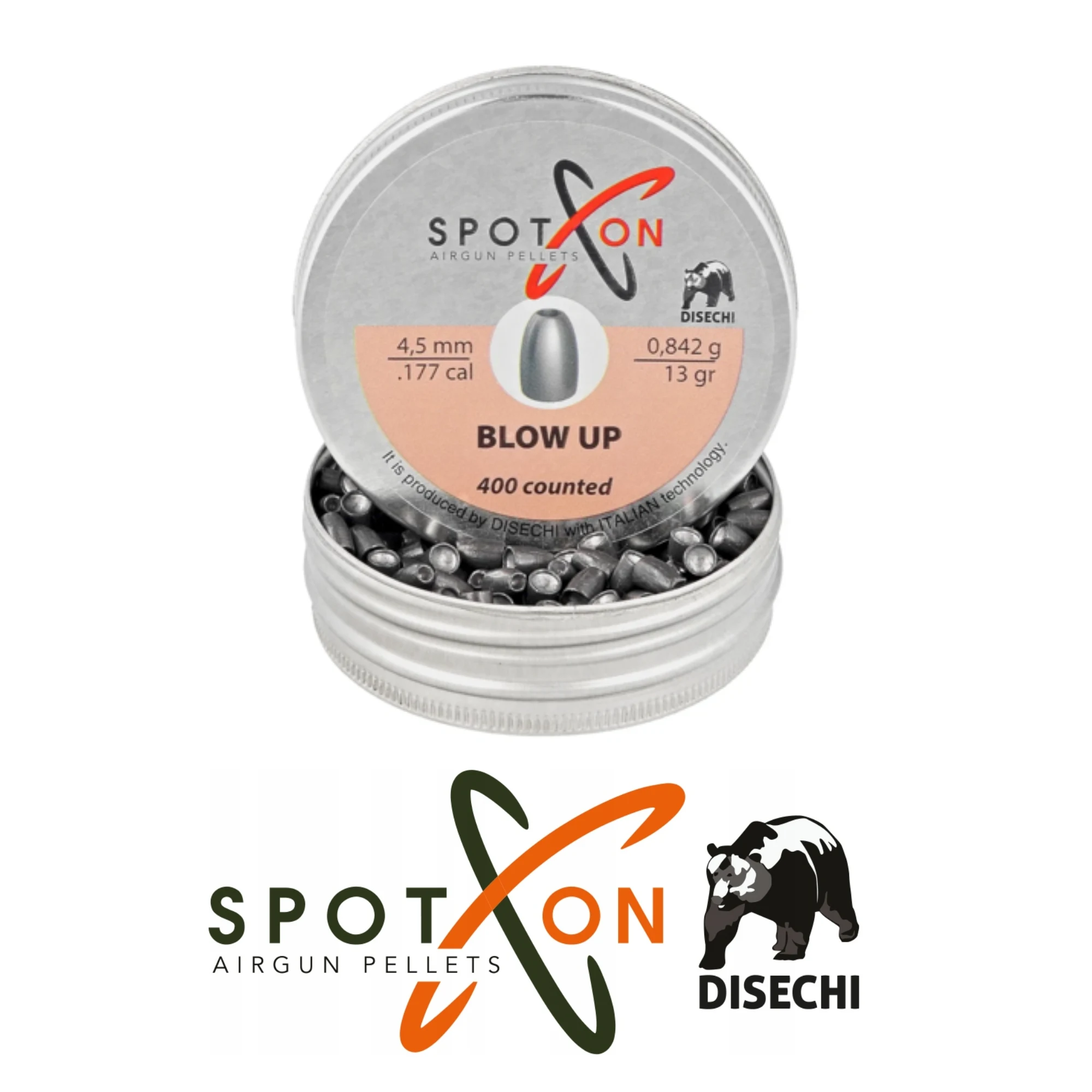 Spoton Blow Up 4.5mm Havalı Tüfek Saçma 400 Adet