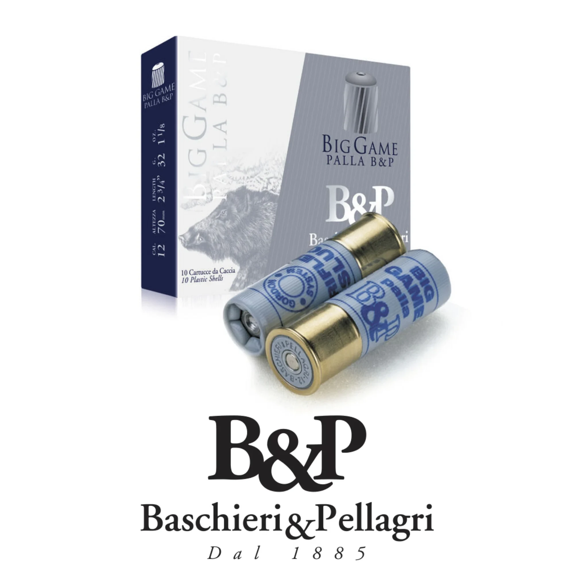 B&P Big Game Palla Tek Kurşun 12 Kalibre Av Fişeği