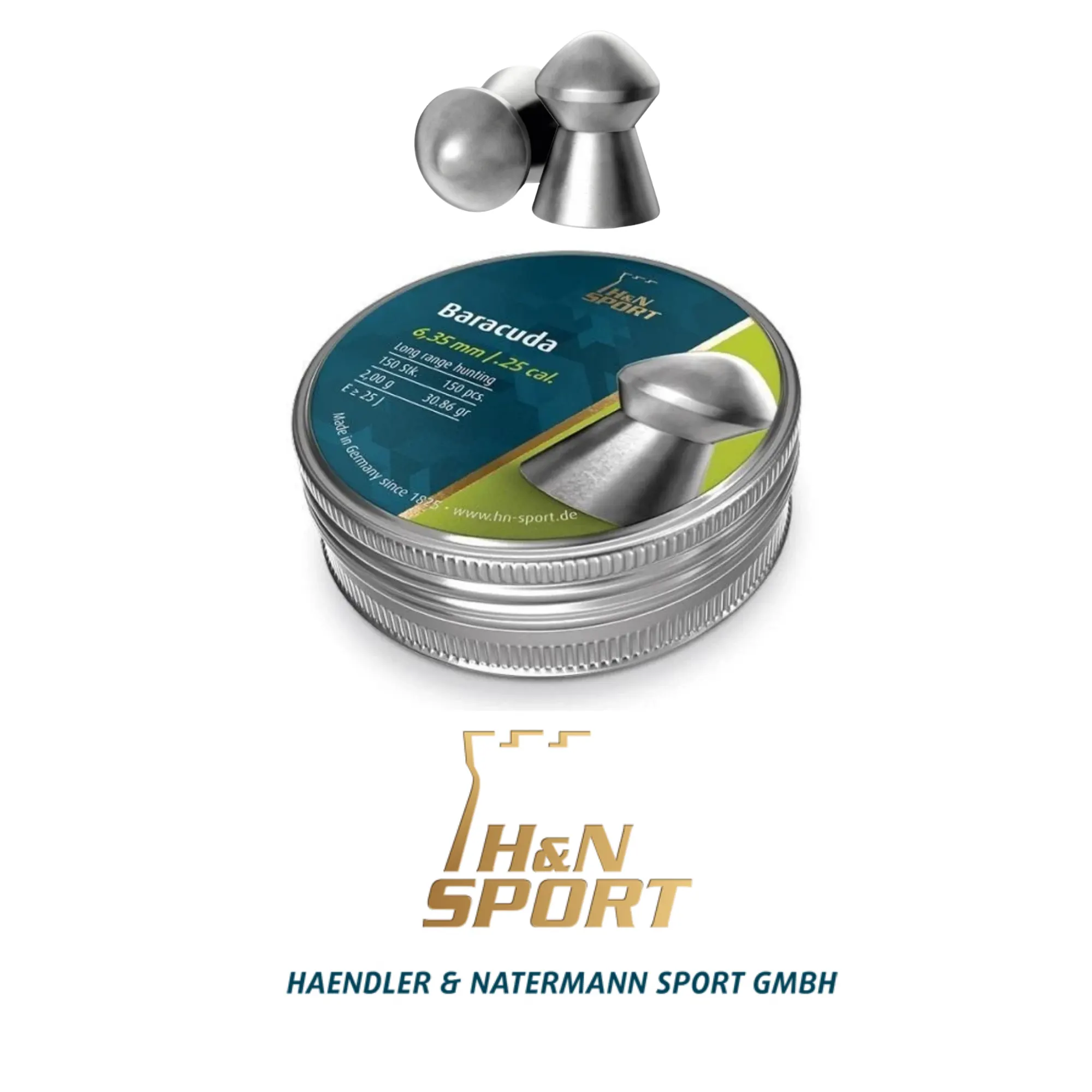 H&N Baracuda 30.86 Grain 6.35 mm Saçma / 150 Adet