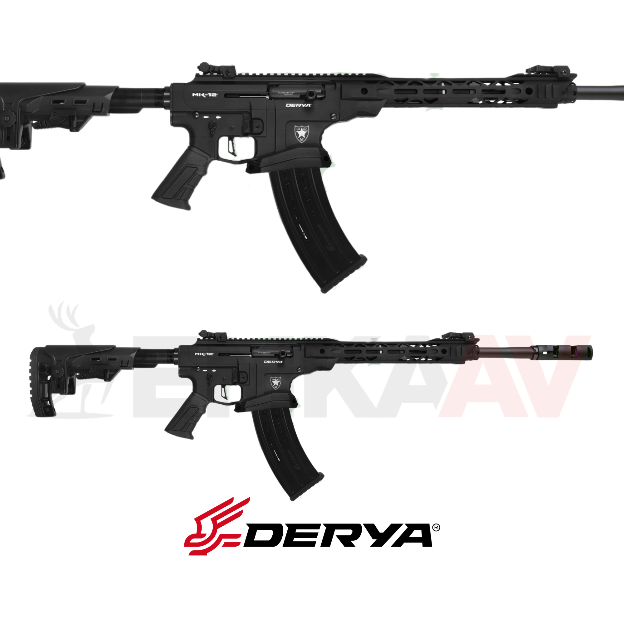 Derya MK-12 IPSC IP-501 Şarjörlü Av Tüfeği
