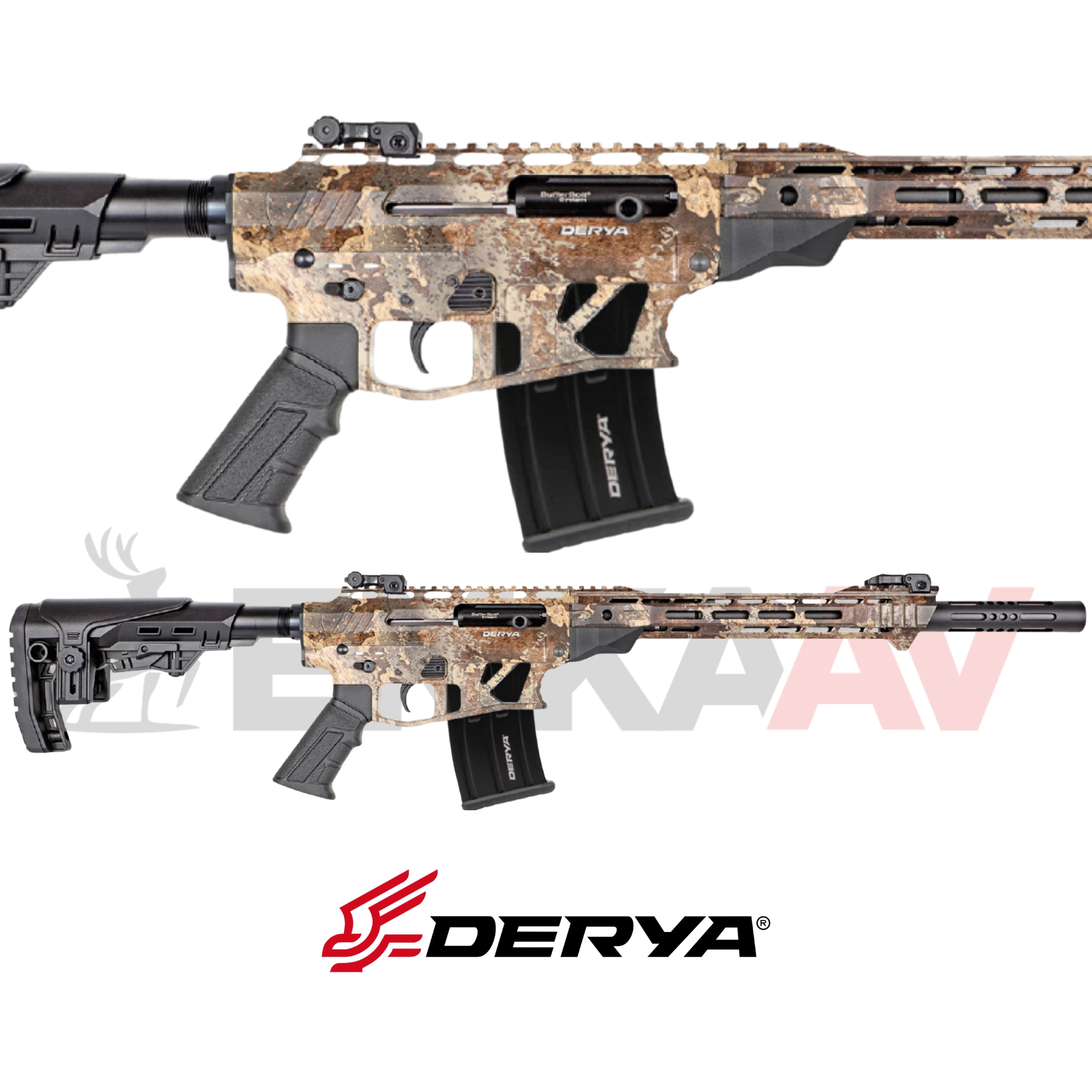Derya MK-20 Kamuflaj Strike 20 Kalibre Şarjörlü Av Tüfeği
