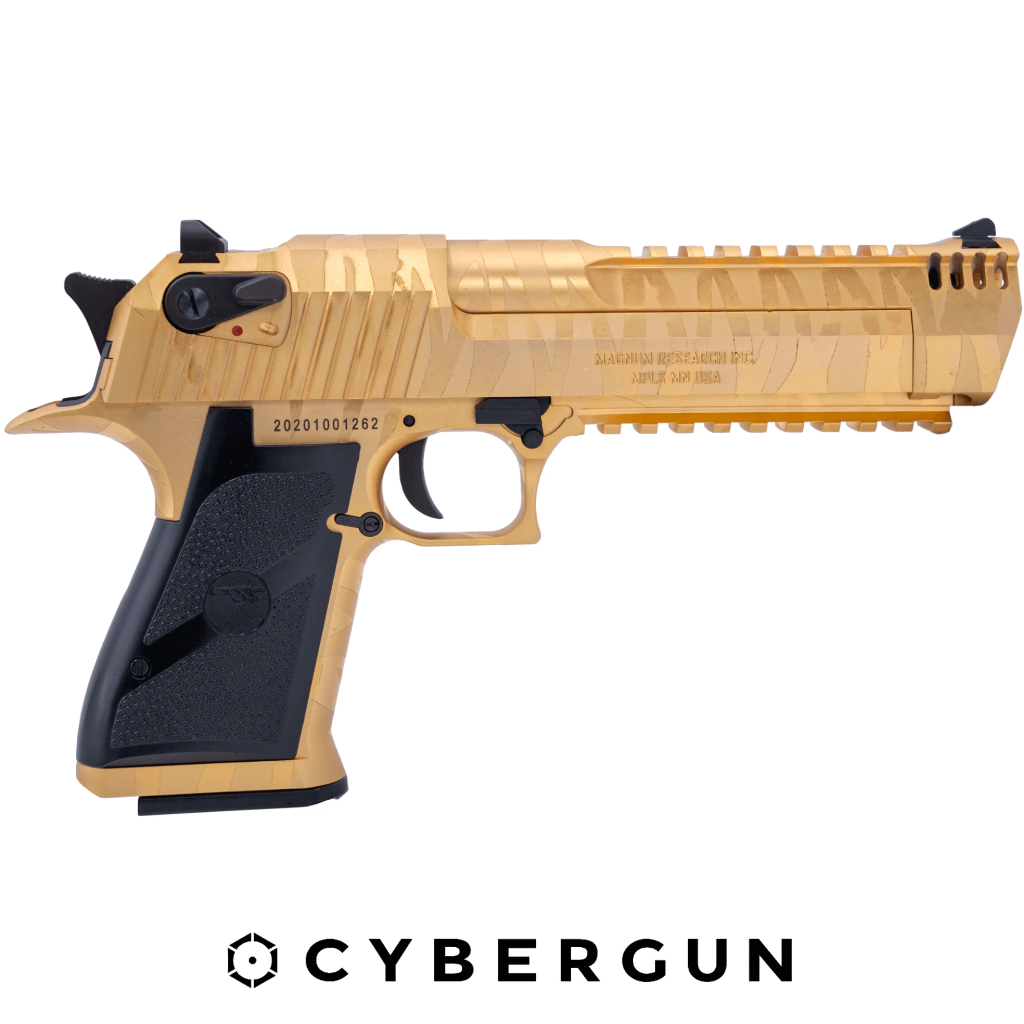 Cybergun Desert Eagle .50AE Altın Kaplan Desen Airsoft Tabanca
