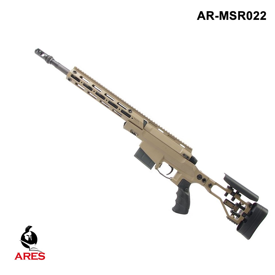 ARES MSR303 SPRING SNIPER TÜFEĞİ BOLT ACTION TAN - ÇÖL RENGI