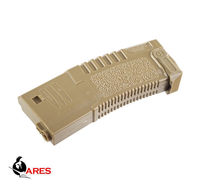 Ares AMOEBA M4/M16 AEG TÜFEKLER İÇİN "S CLASS" 140BB Airsoft Şajör - Çöl Rengi