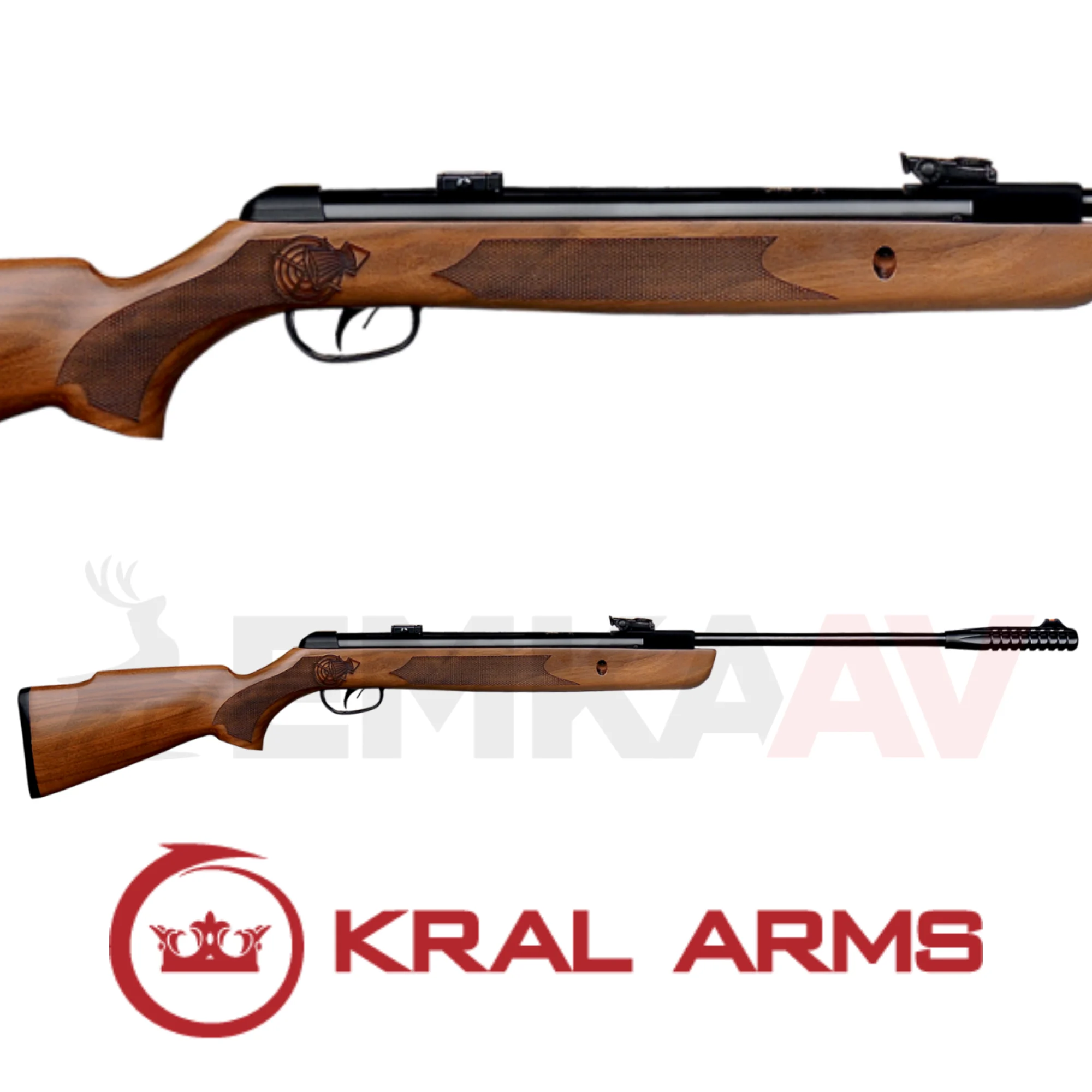 Kral Arms N-01 Ahşap Havalı Tüfek