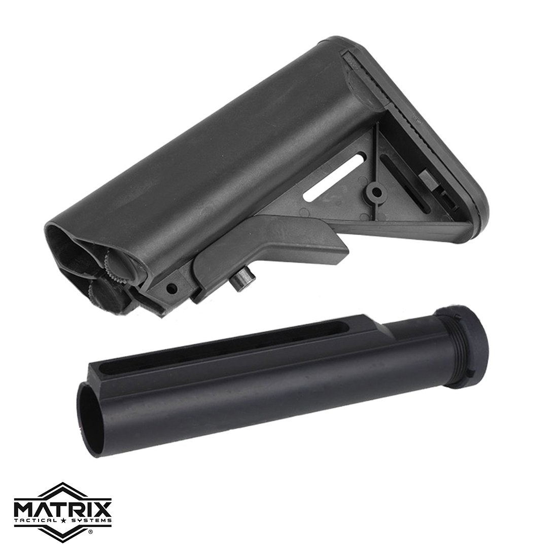 M4 / M16 Dipçik Set "Fat" Battery Crane Stock Set
