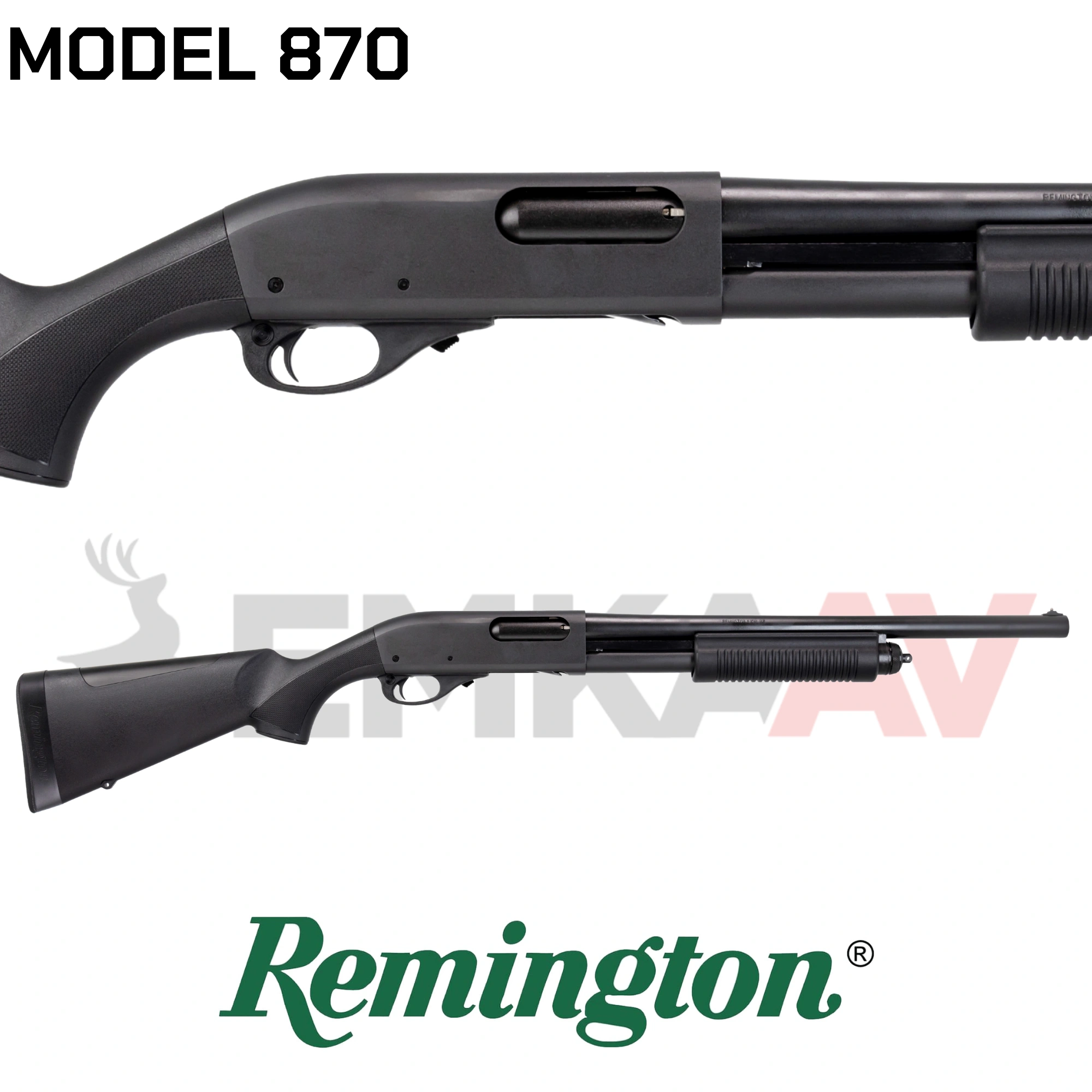 Remington Model 870 Police Magnum Pompalı Av Tüfeği (R24403)