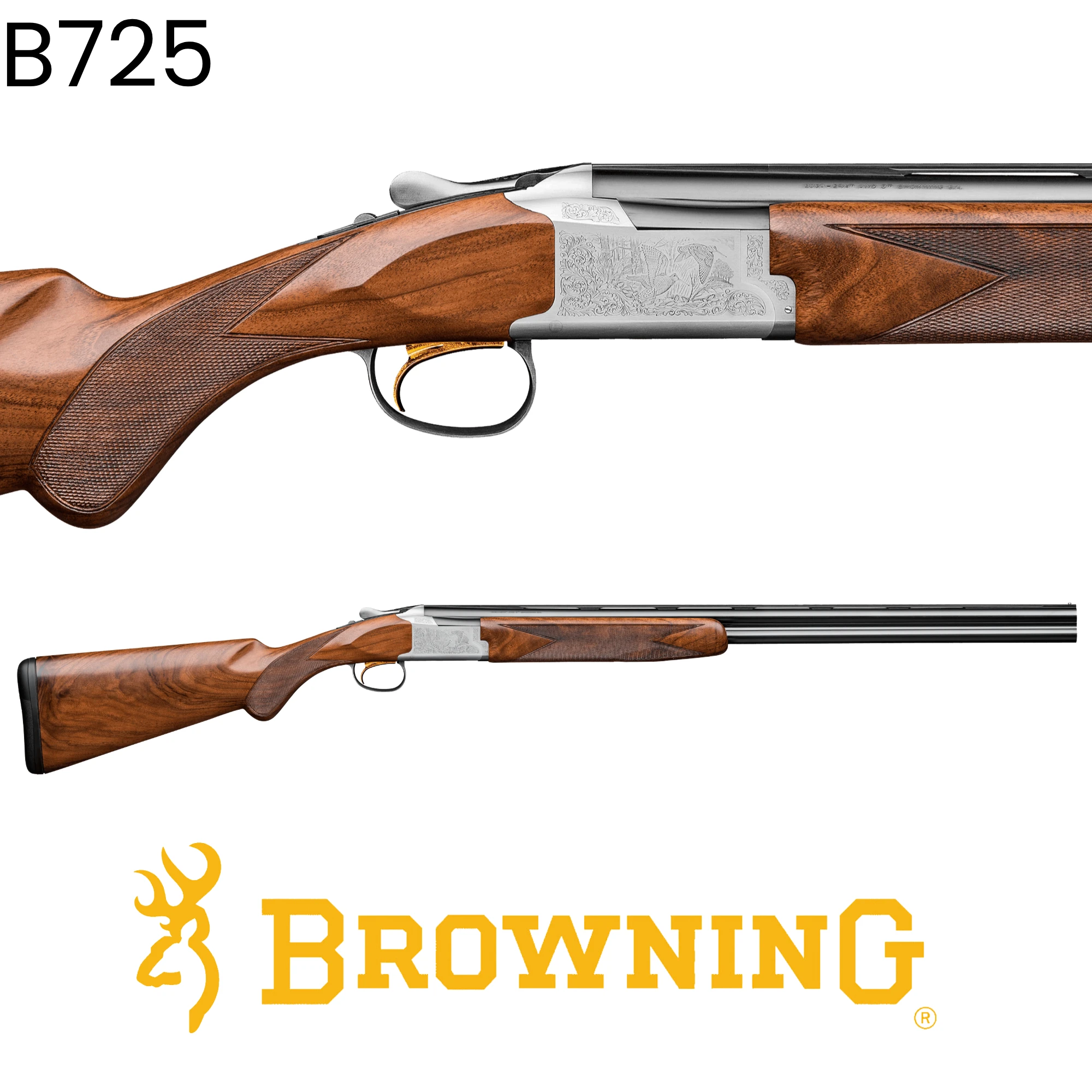 Browning B725 Hunter UK Premium 2 Süperpoze Av Tüfeği