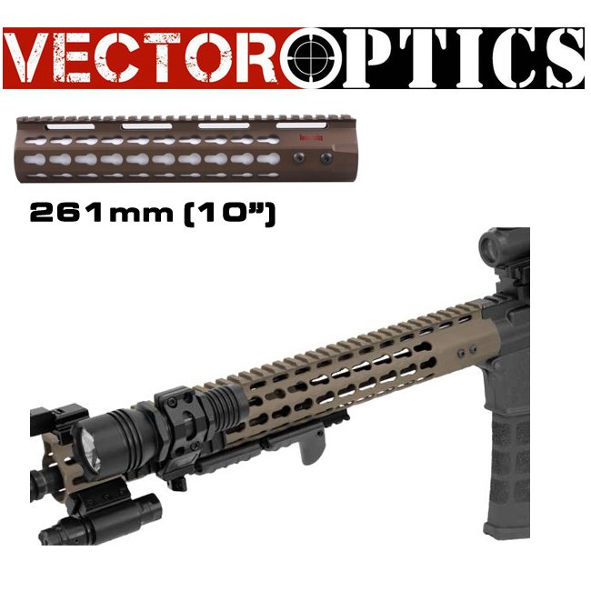 Gen III Slim 10" 261mm KeyMod Metal El Kundağı BRONZ