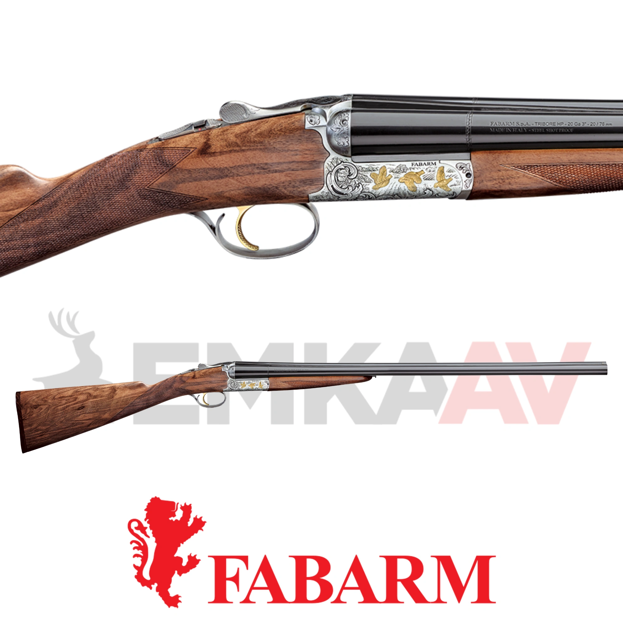 Fabarm Autumn Elite 20 İngiliz Kundak Çifte Av Tüfeği