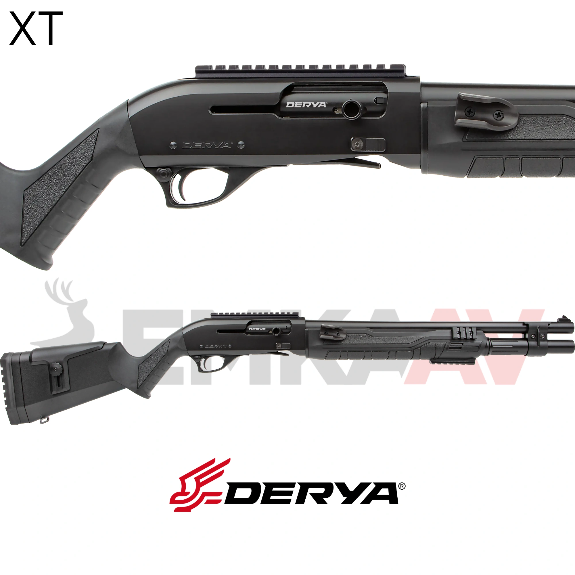 Derya XT-401 Siyah Yarı Otomatik Av Tüfeği