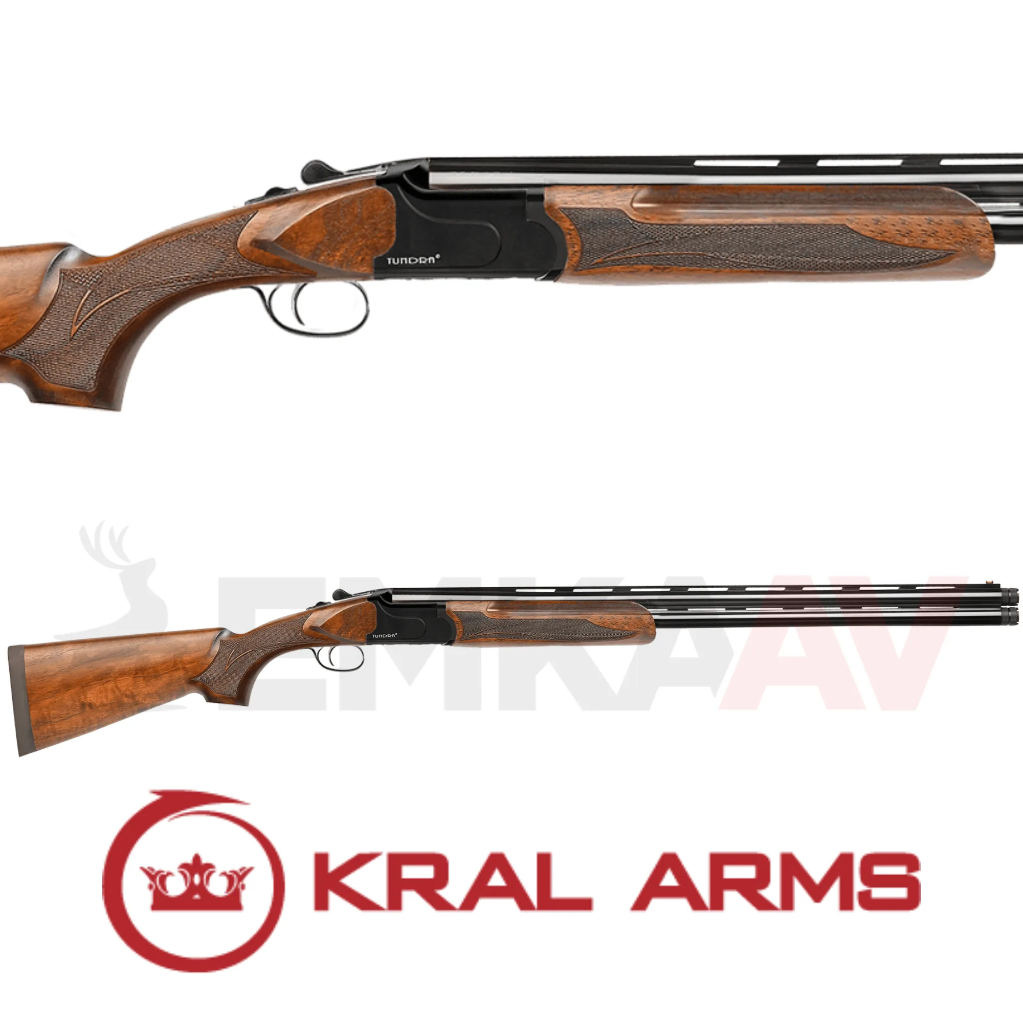 Kral Arms Tundra Siyah Süperpoze Av Tüfeği (TB-0002 - EJEKTÖRLÜ)