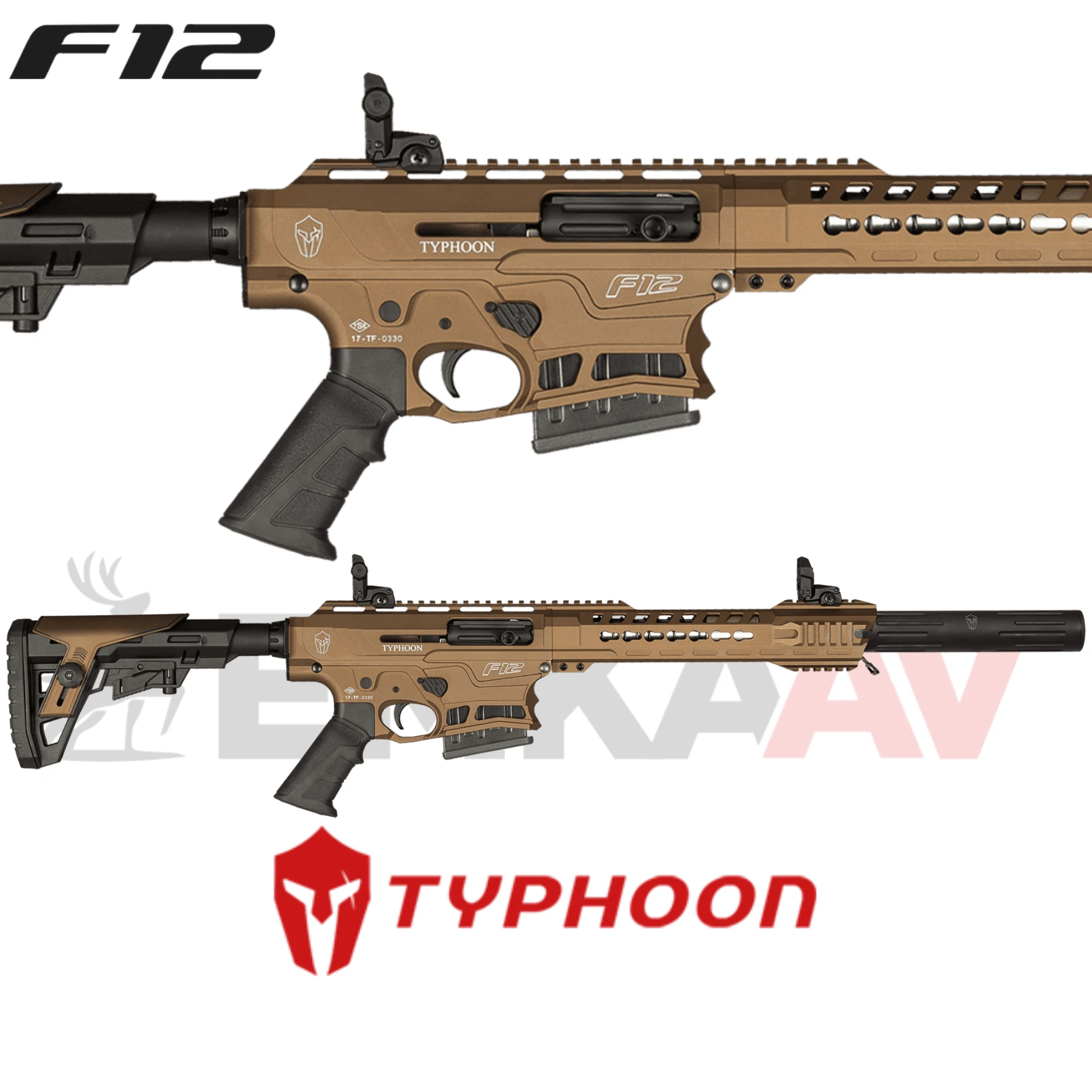 Typhoon F12 Bronz Şarjörlü Otomatik Av Tüfeği