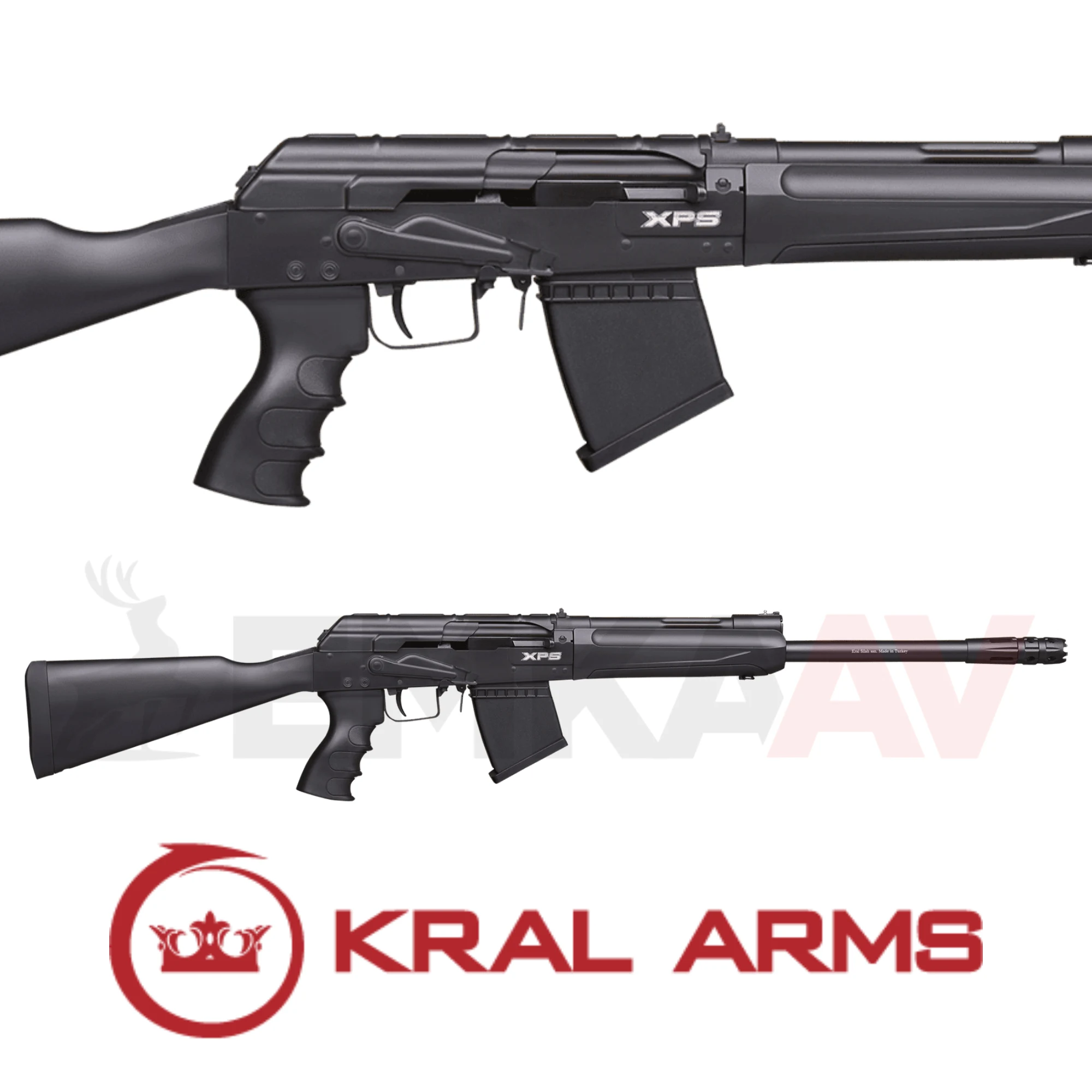 Kral Arms XPS Siyah Standart Şarjörlü Av Tüfeği