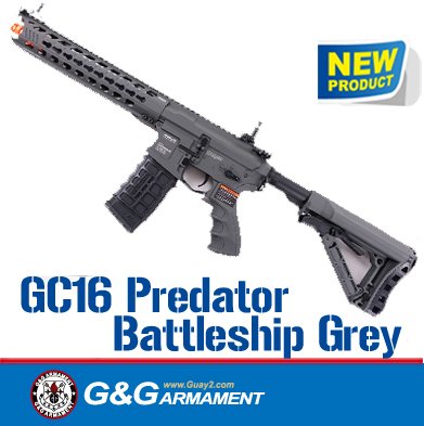 GC16 PREDATOR BATTLESHIP GREY