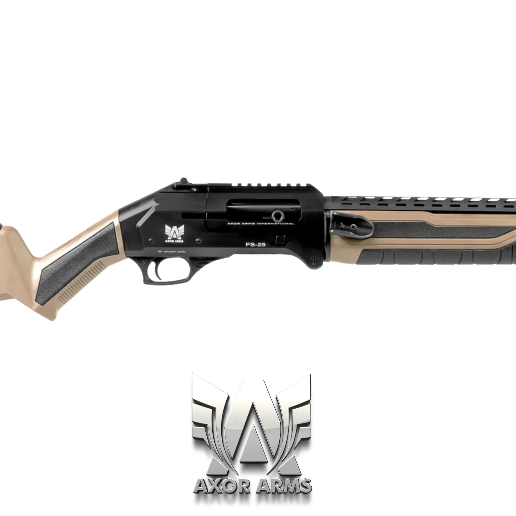 Axor Arms FS-PRO + Çöl Siyah Kırma Katlanabilir Otomatik Av Tüfeği