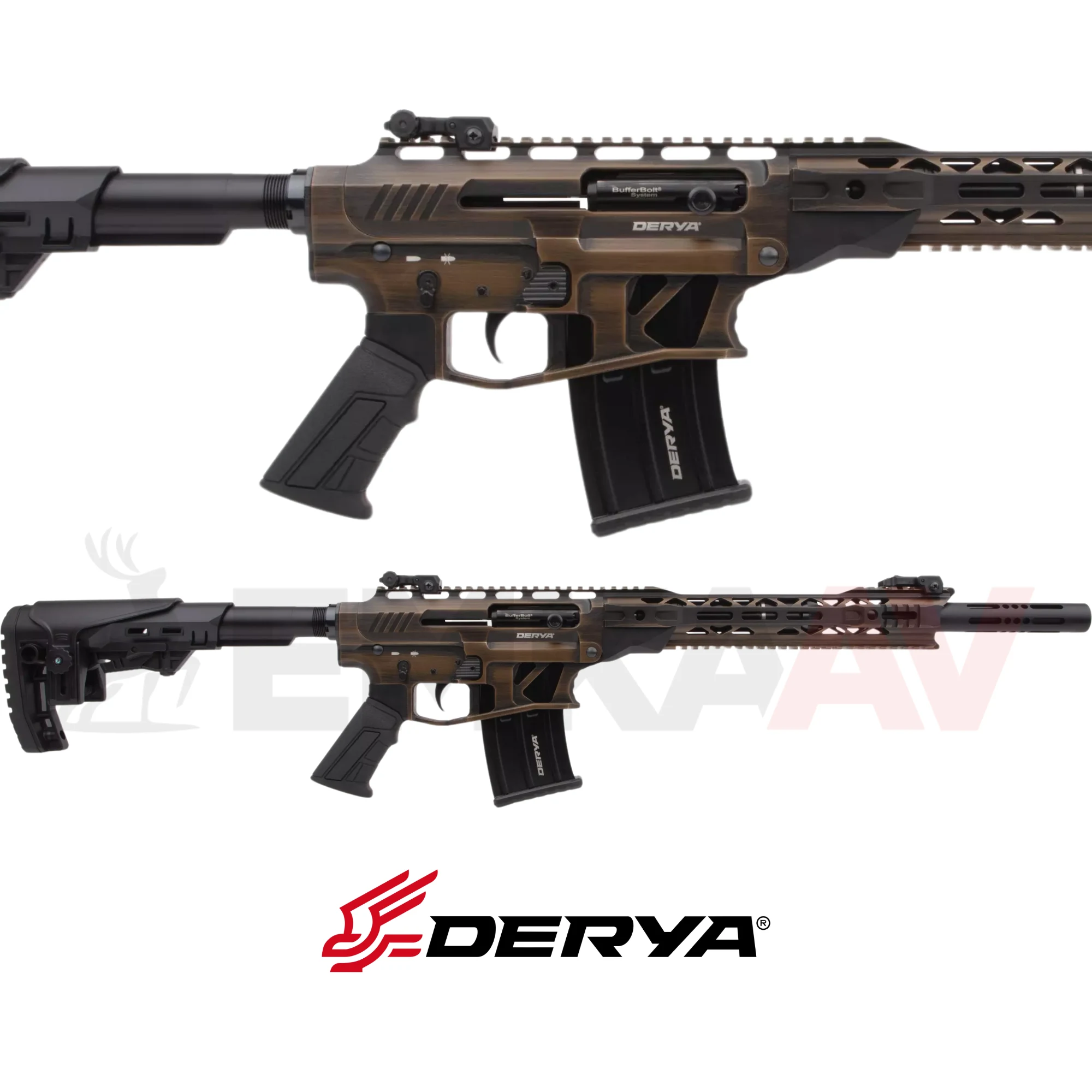 Derya MK-20 ES-202SE Bronz Eskitme 20 Kalibre Şarjörlü Av Tüfeği