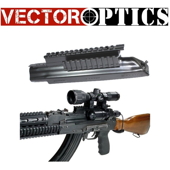 AK47 AK74 üst kapağa monte 3'lü ray sistemi