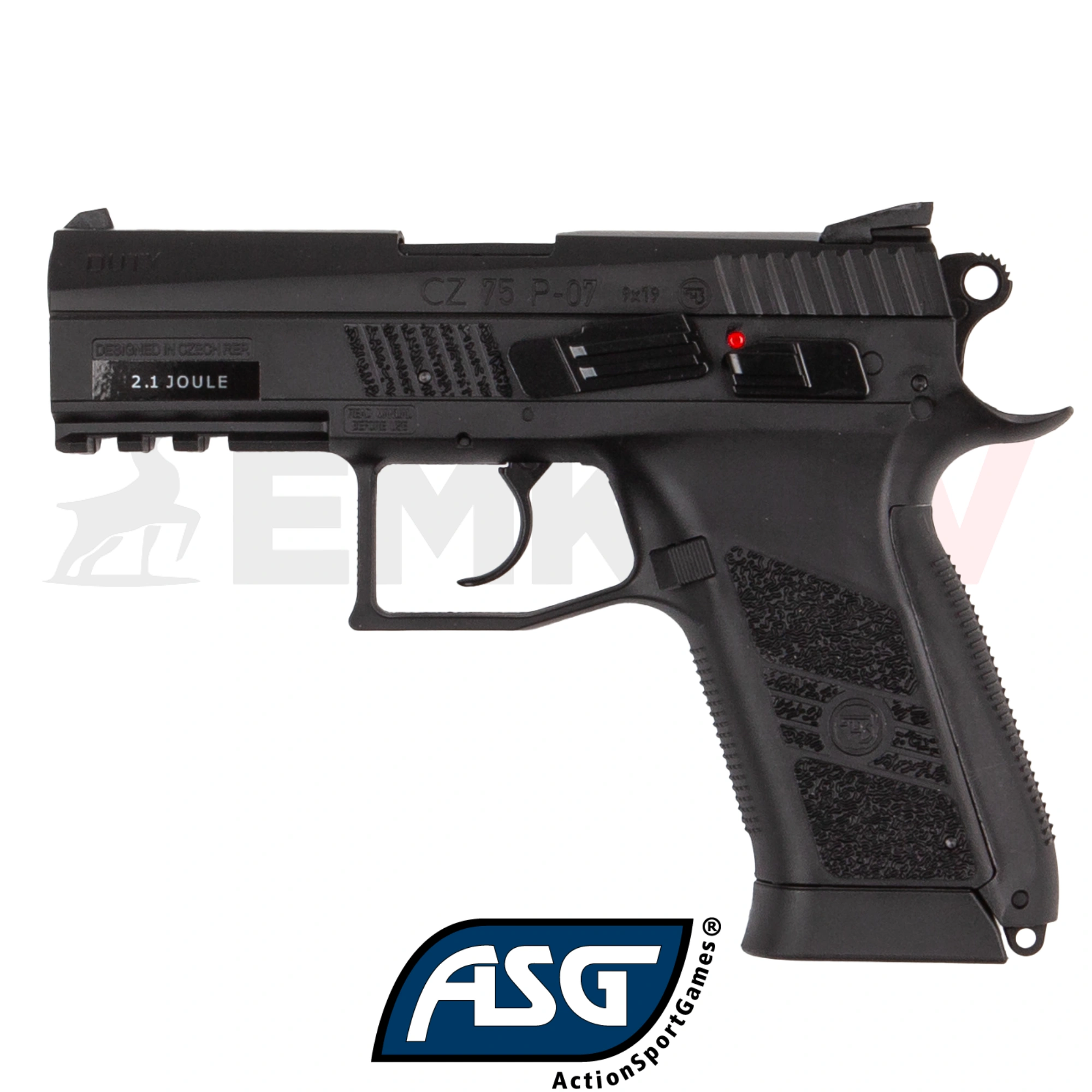 ASG CZ 75 P07 Duty Blowback Havalı Tabanca 16728