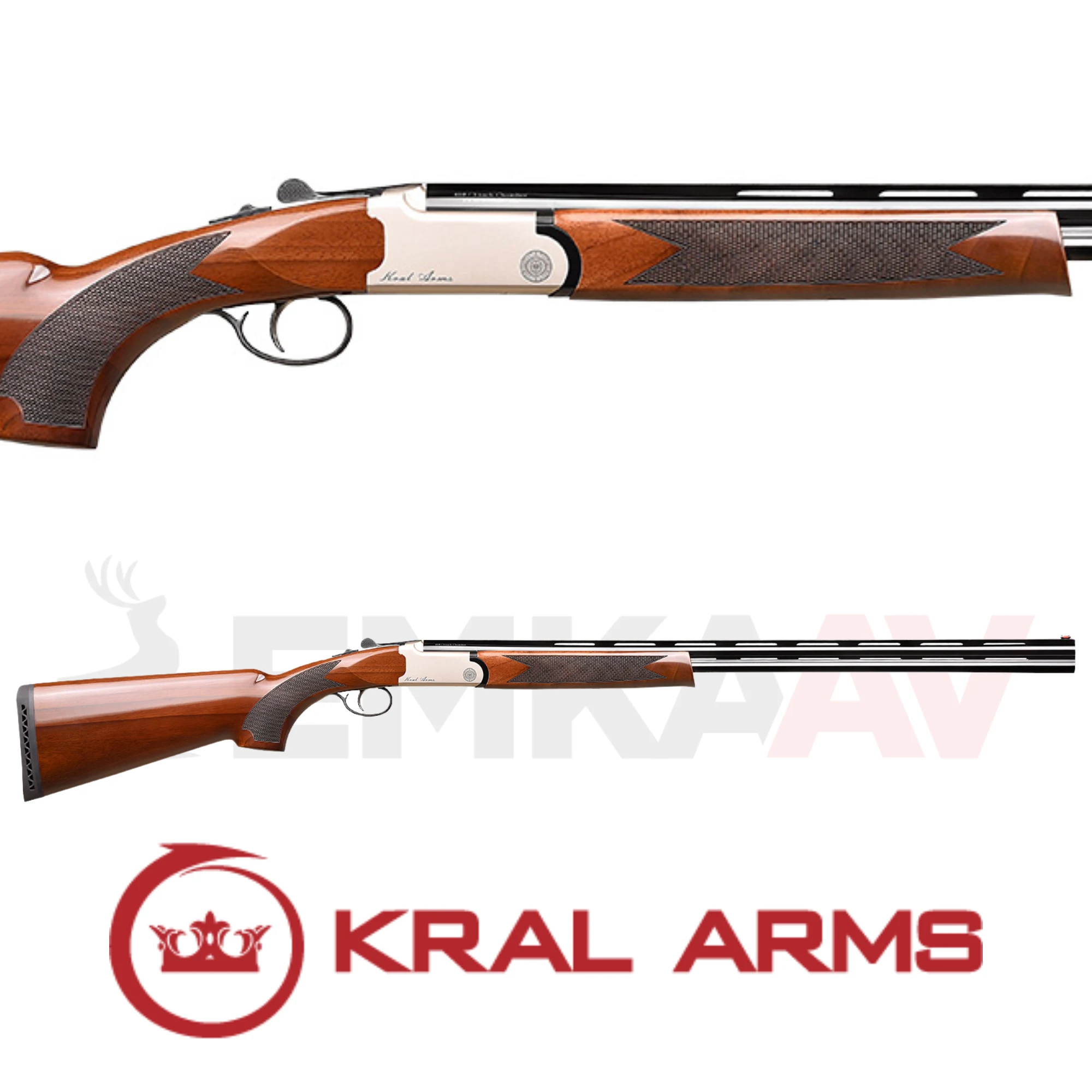 Kral Arms Tundra Beyaz 36 Kalibre Süperpoze Av Tüfeği