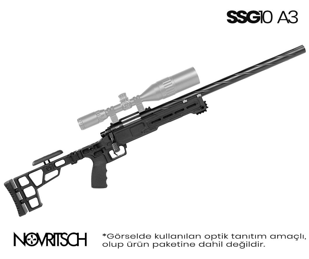 NOVRITSCH SSG10 A3 Taktik Airsoft Sniper Tüfeği