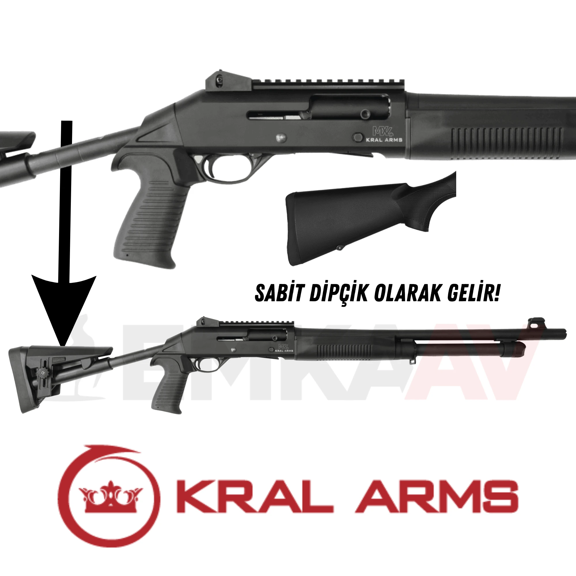 Kral Arms MX4 Standart Otomatik Av Tüfeği