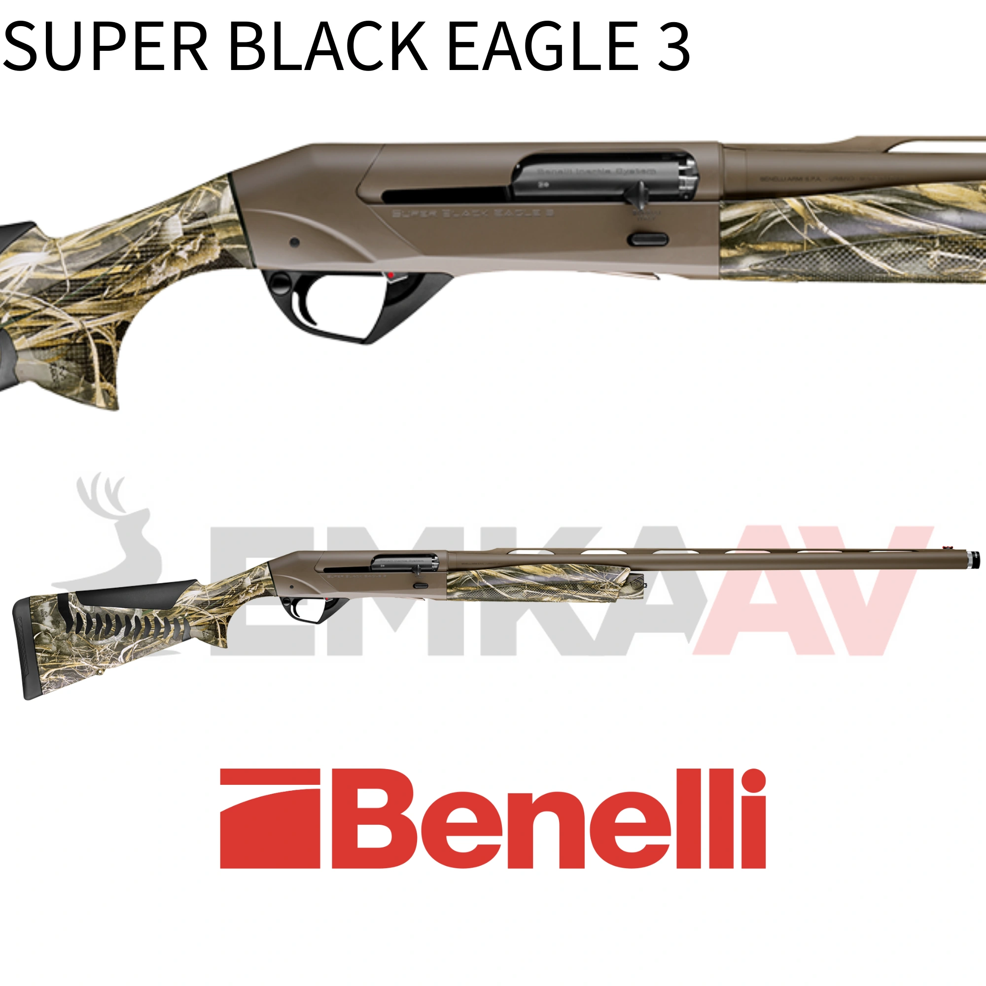 Benelli Super Black Eagle 3 A.I. Cerakote FDE Max 7 Otomatik Av Tüfeği