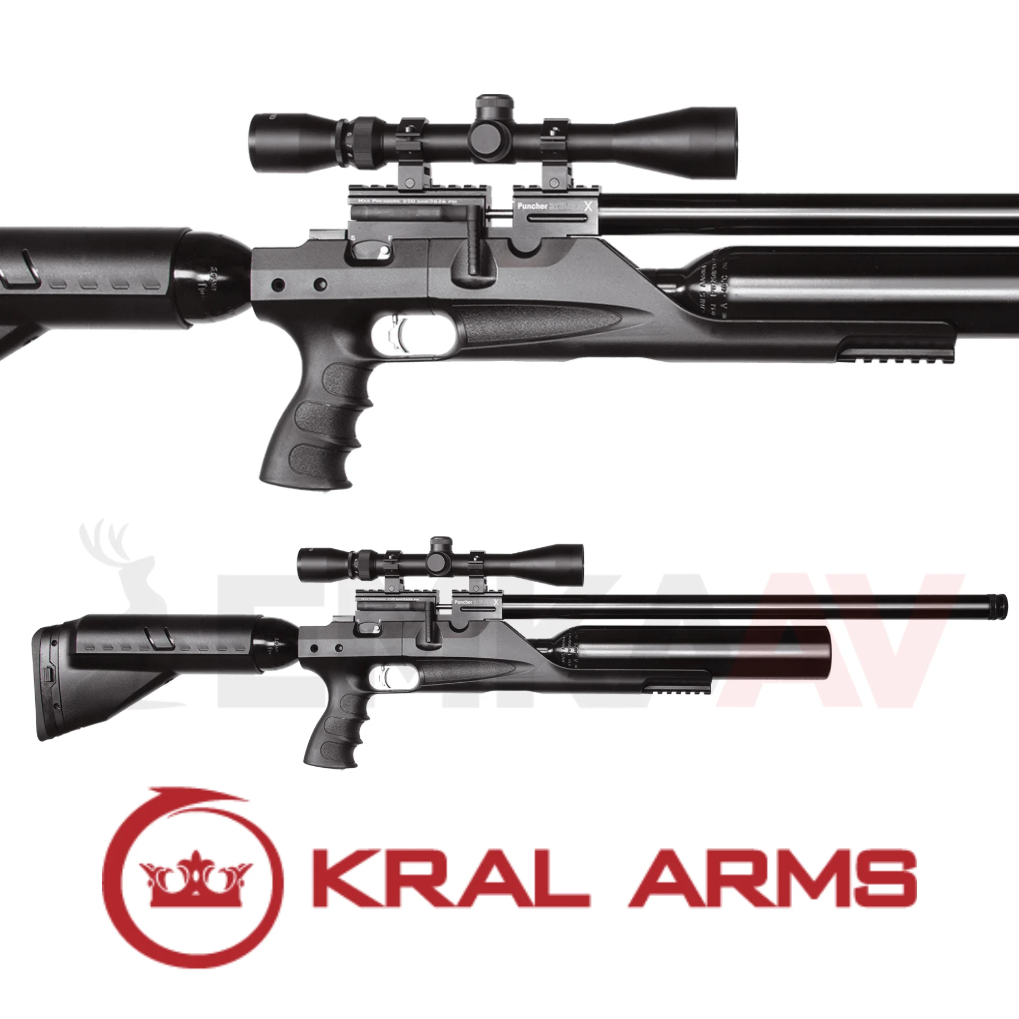 Kral Arms Puncher Bigmax X PCP Havalı Tüfek