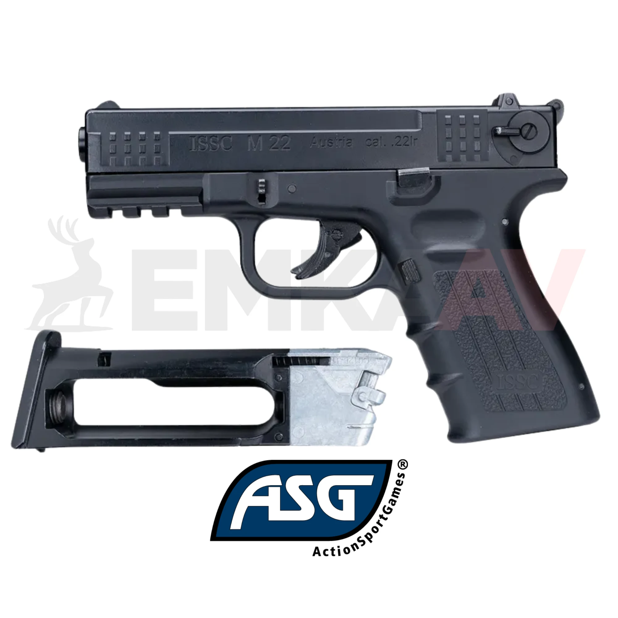 Asg Issc M22 Black Blowback Airsoft Tabanca 19805