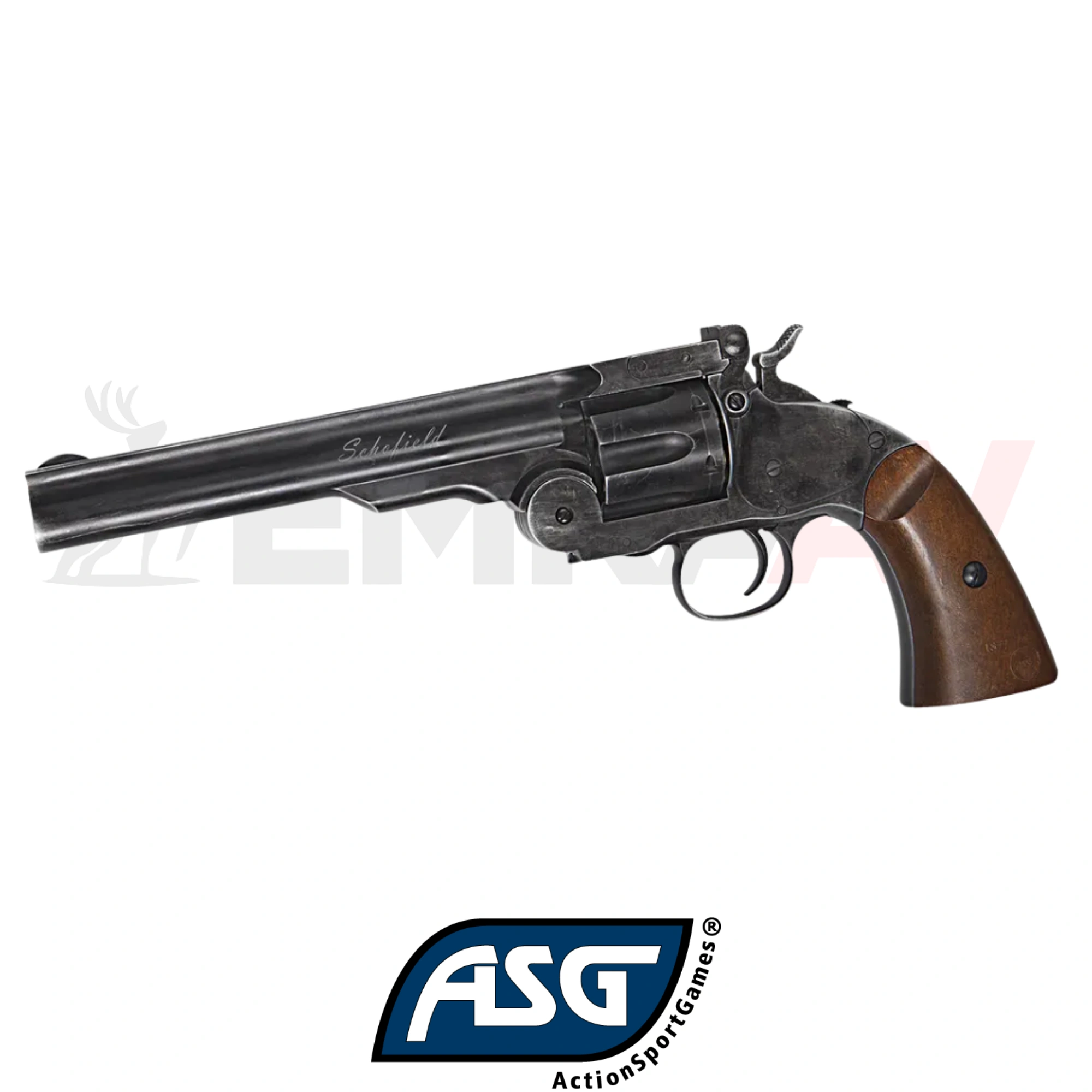 Asg Schofield 6 İnç Toplu Havalı Tabanca 18911