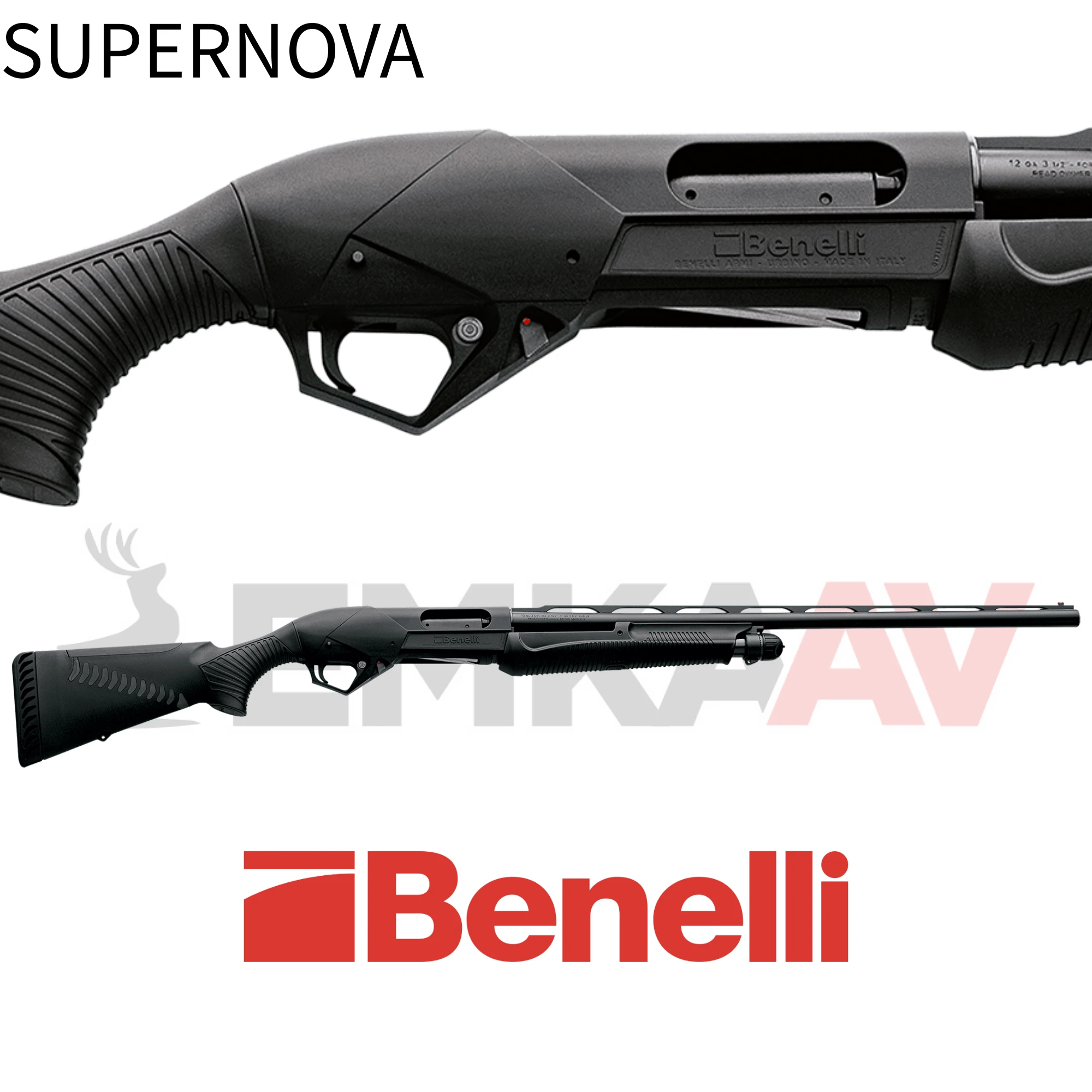 Benelli Supernova Black Pompalı Av Tüfeği