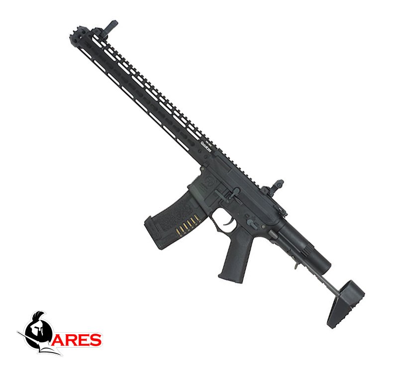Ares AMOEBA 13.5" M4 "Keymod Handguard" AEG Airsoft Tüfek - Siyah