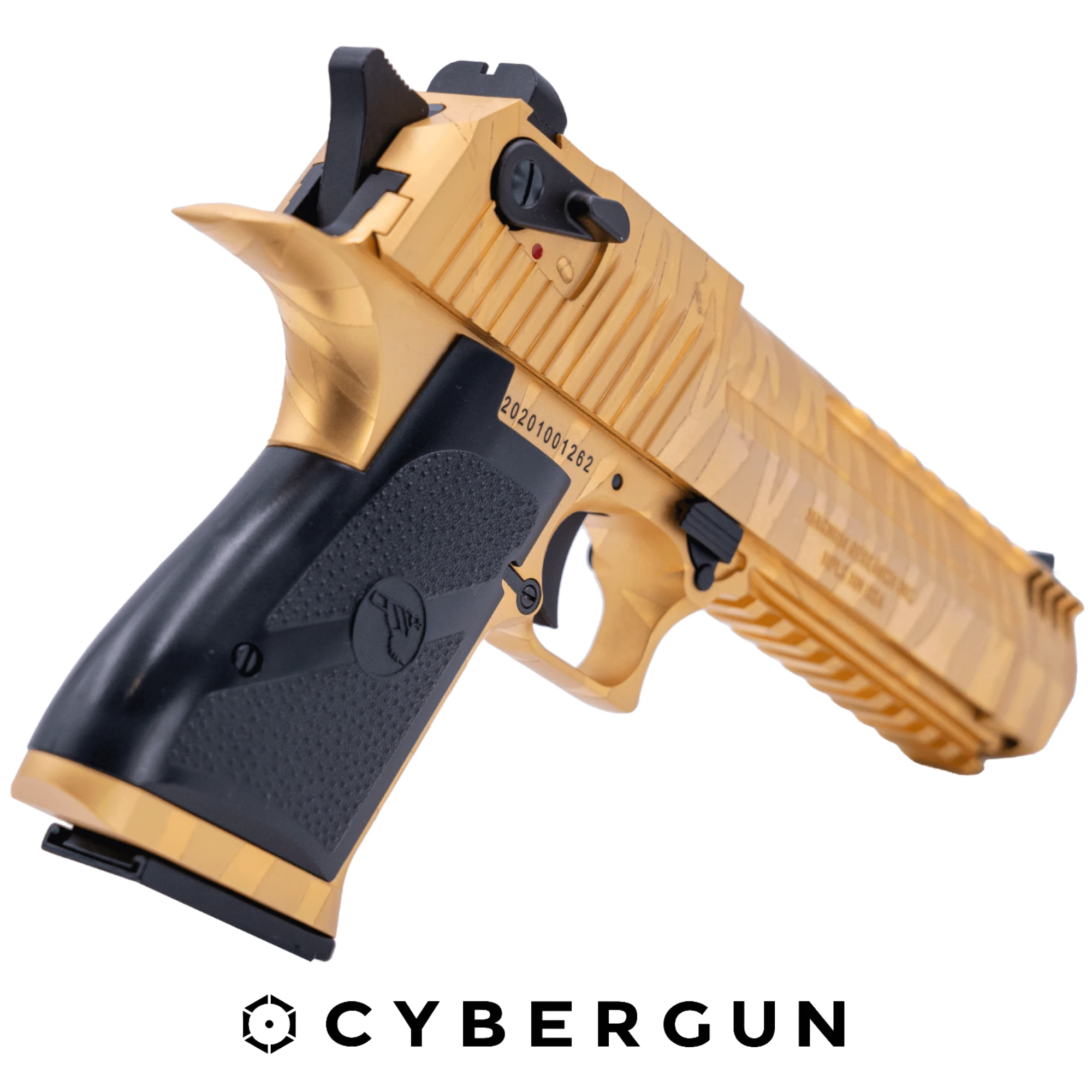 CYBERGUN DESERT EAGLE ゴールド スライド Cybergun Desert Eagle .50AE Altın Kaplan Desen Airsoft Tabanca