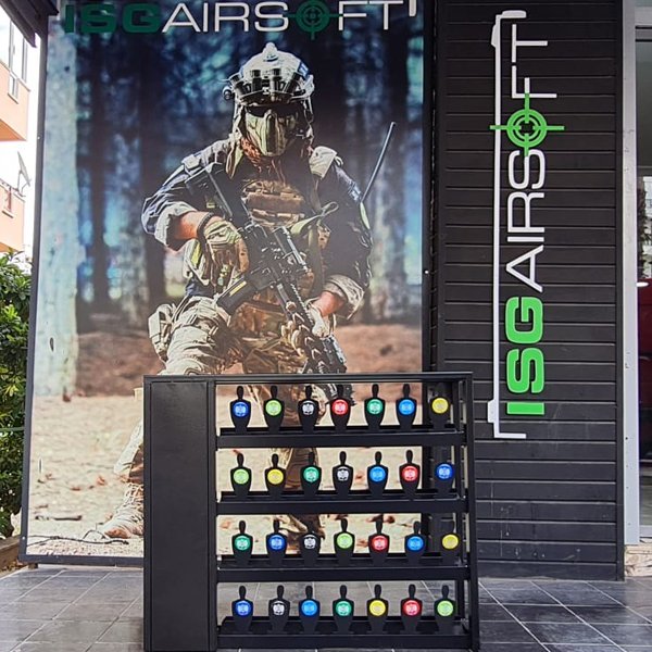 ISG AIRSOFT OTOMATIK UZAKTAN KUMANDALI AIRSOFT HEDEF SİSTEMİ