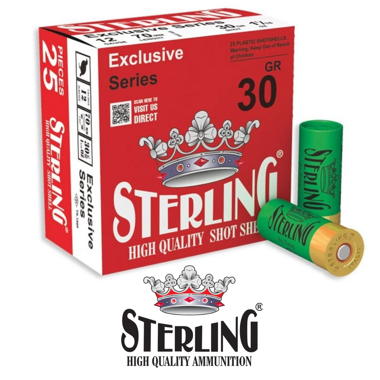 Sterling 30 Gram Av Fişeği 12 Kalibre