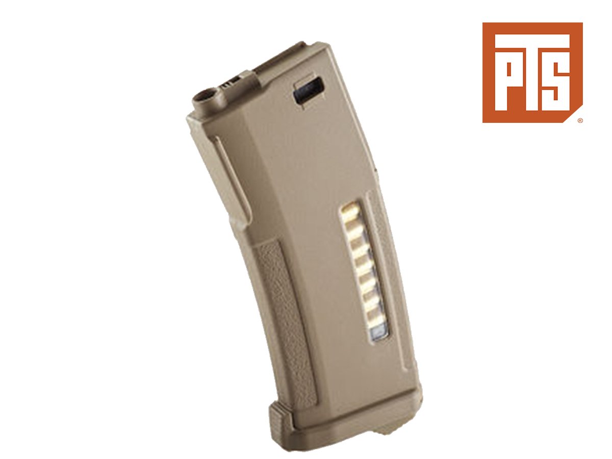 PTS 150BB EPM Şarjör TAN M4 / M16 Serisi Airsoft AEG Tüfek için