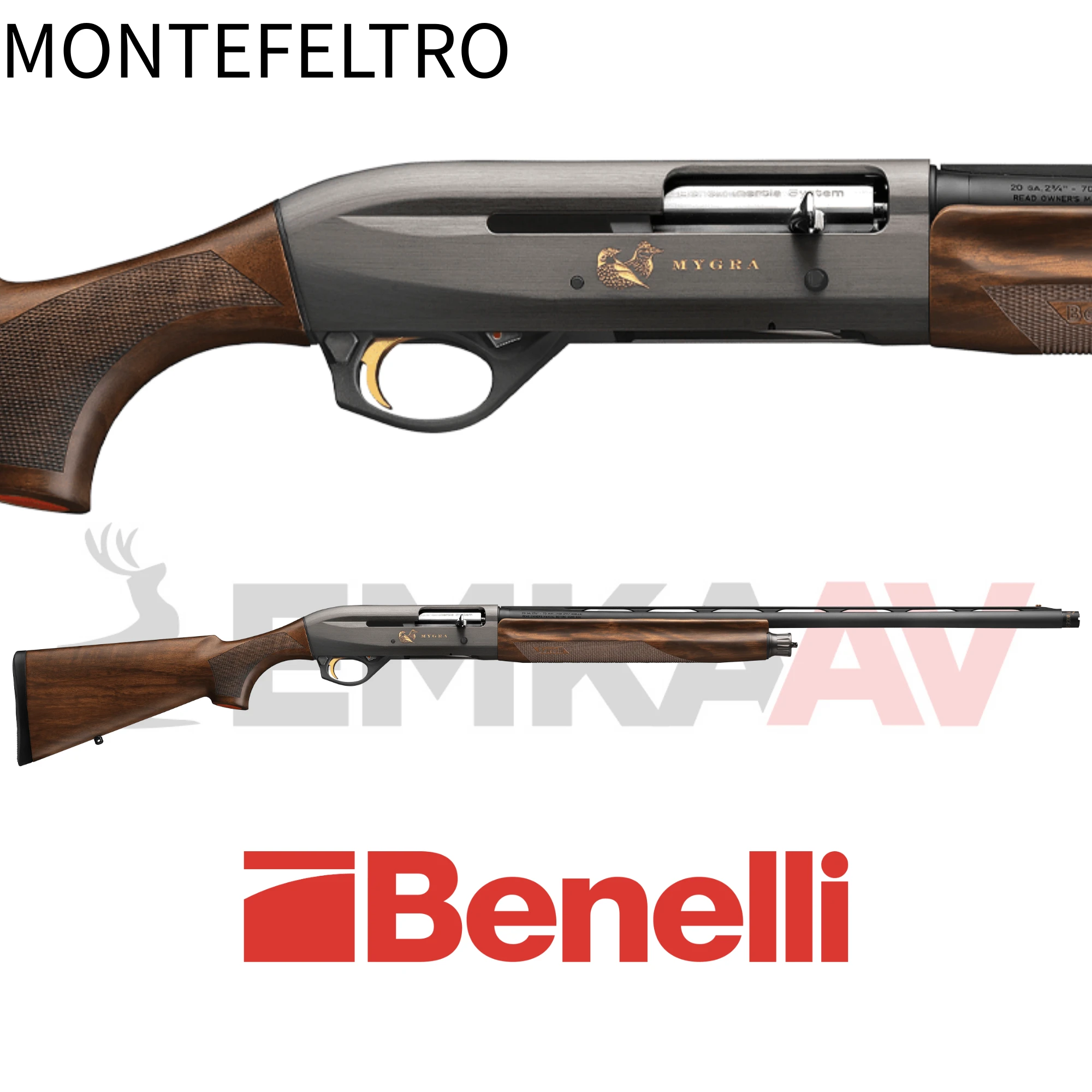 Benelli Montefeltro Mygra Yarı Otomatik Av Tüfeği