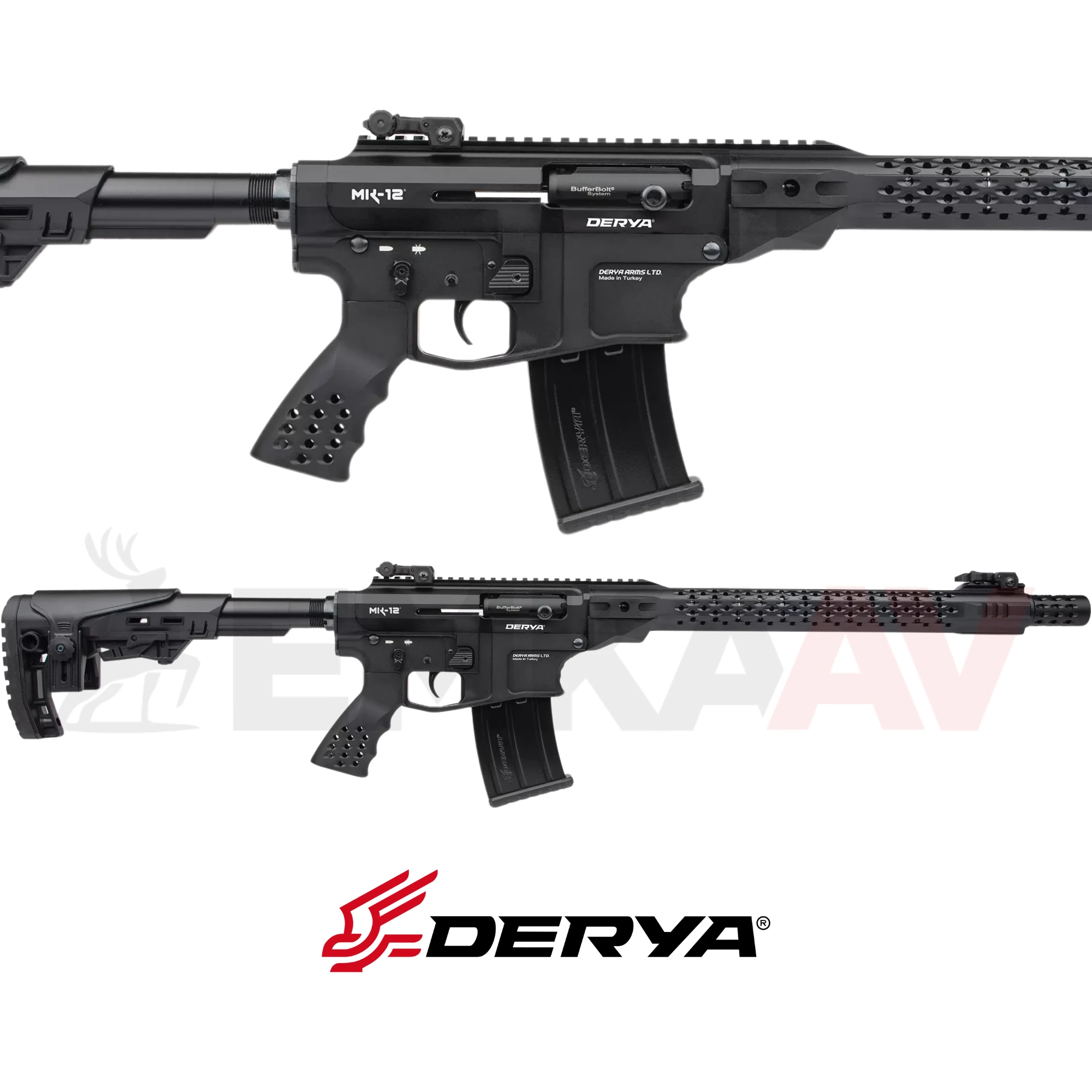Derya MK-12 AS-101Z Ultra Şarjörlü Av Tüfeği