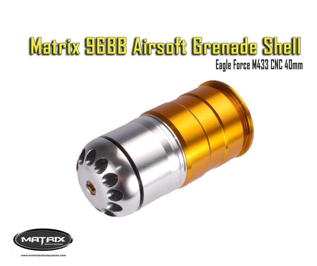 Matrix 96BB Airsoft Grenade Shell M433 40mm