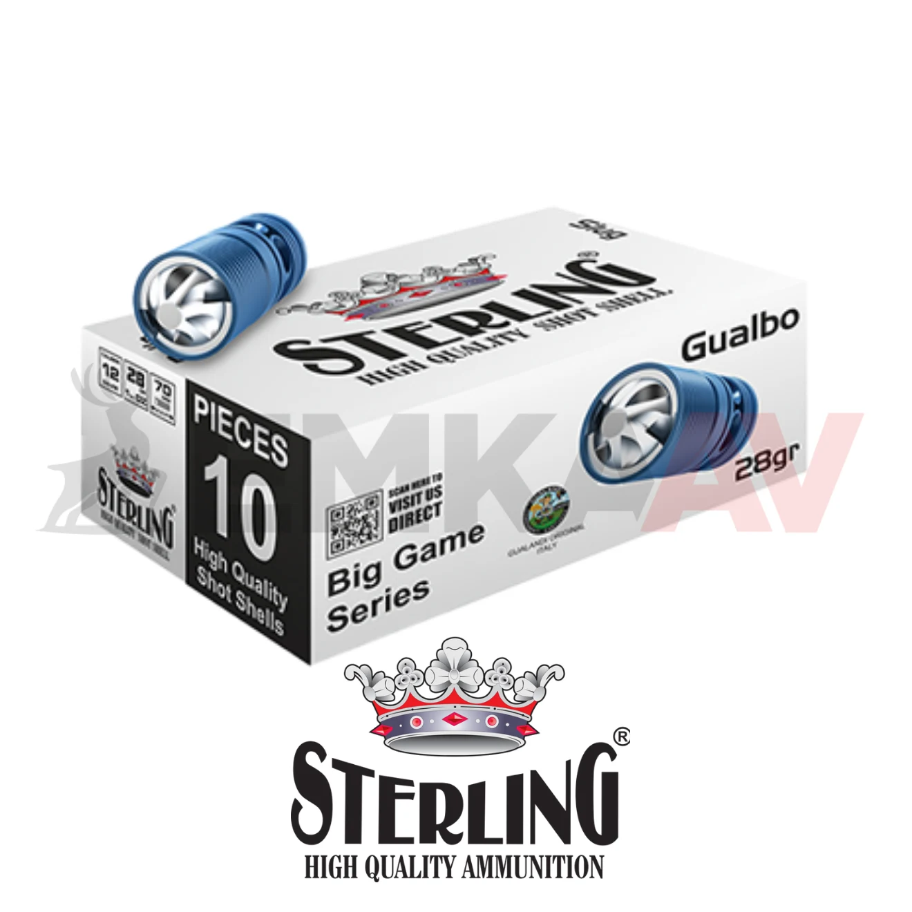 Sterling Gualbo Slug Tek Kurşun 12 Kalibre Av Fişeği
